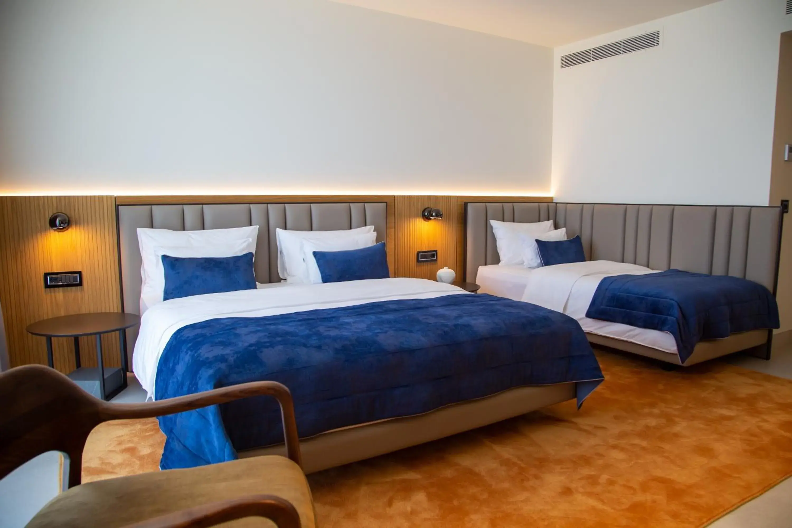 Deluxe Triple Room with Sea View in Abi's Hotel & SPA Vlore Deluxe Triple Room with Sea View in Abi's Hotel & SPA Vlore