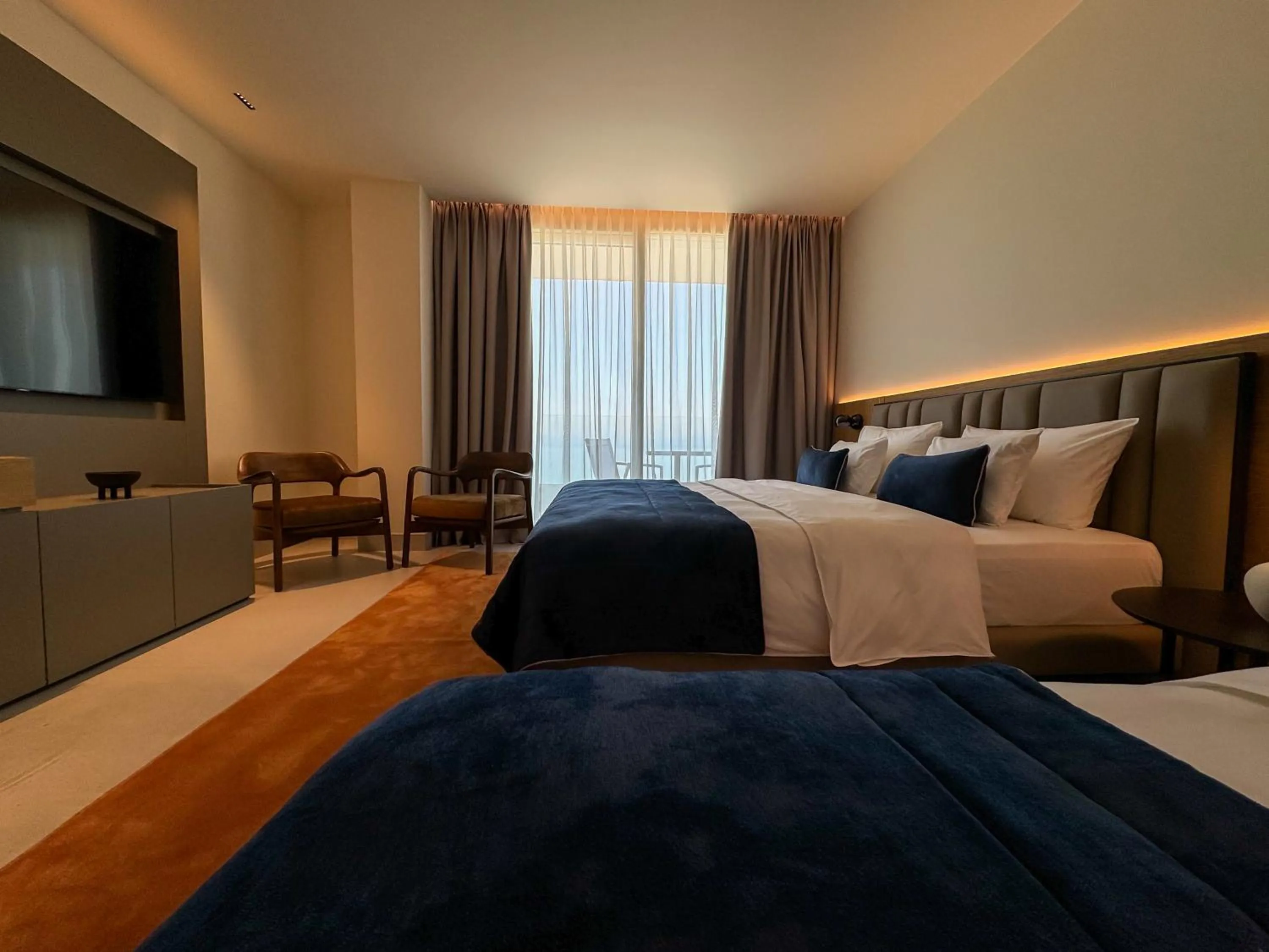 Bedroom in Abi's Hotel & SPA Vlore