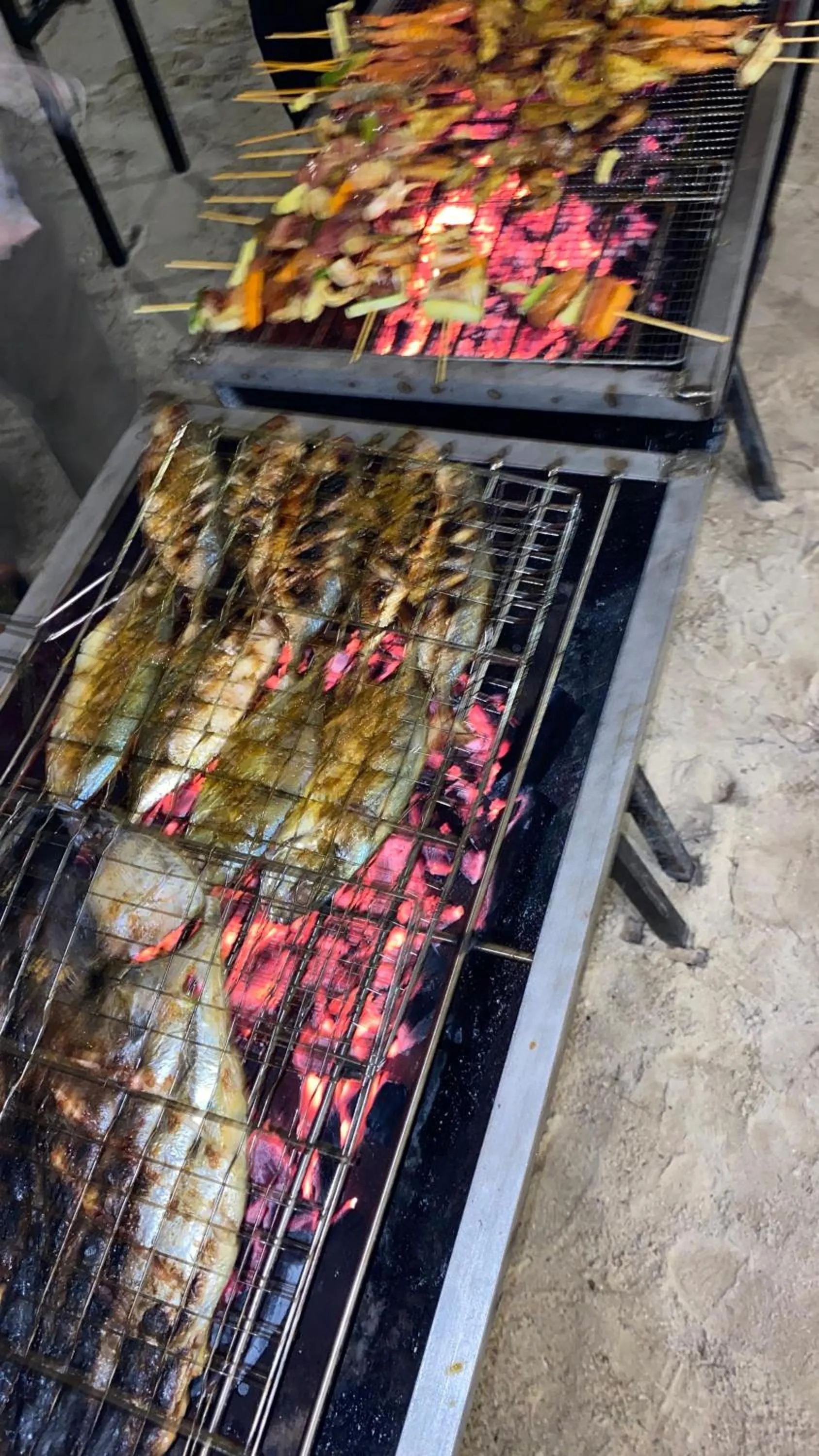 BBQ facilities in Kawaland glamping resort