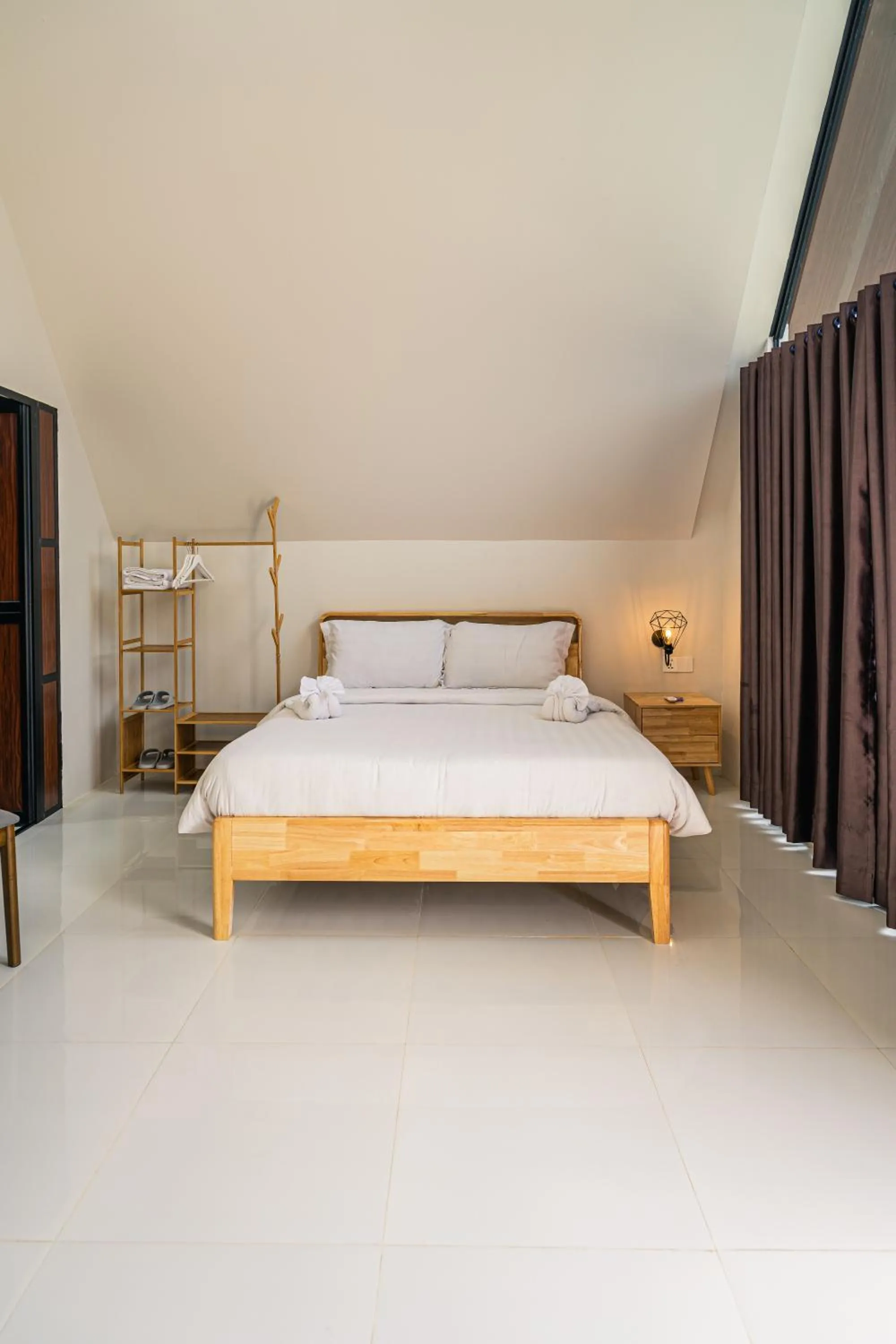 Bed in Kawaland glamping resort