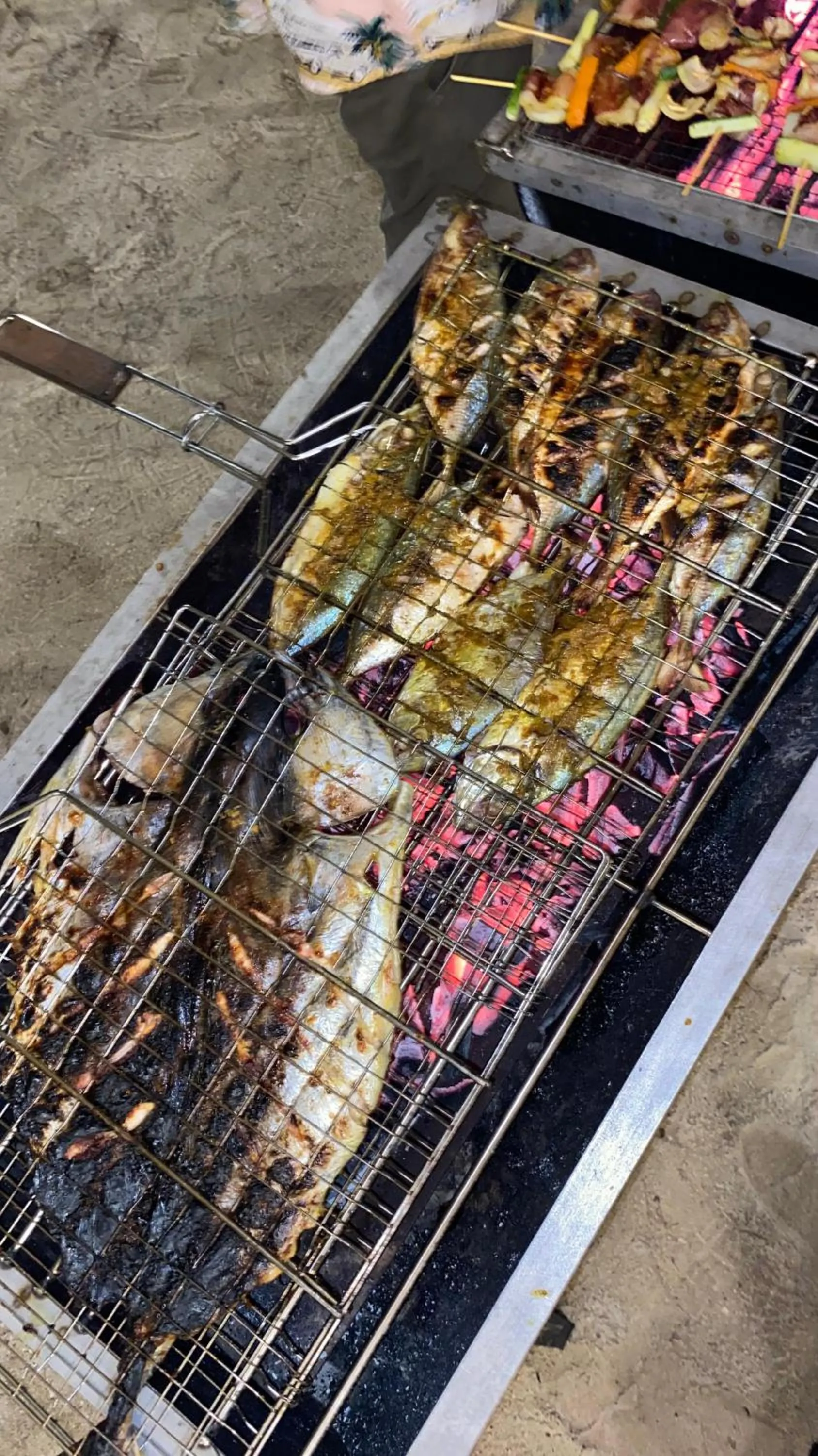 BBQ facilities in Kawaland glamping resort