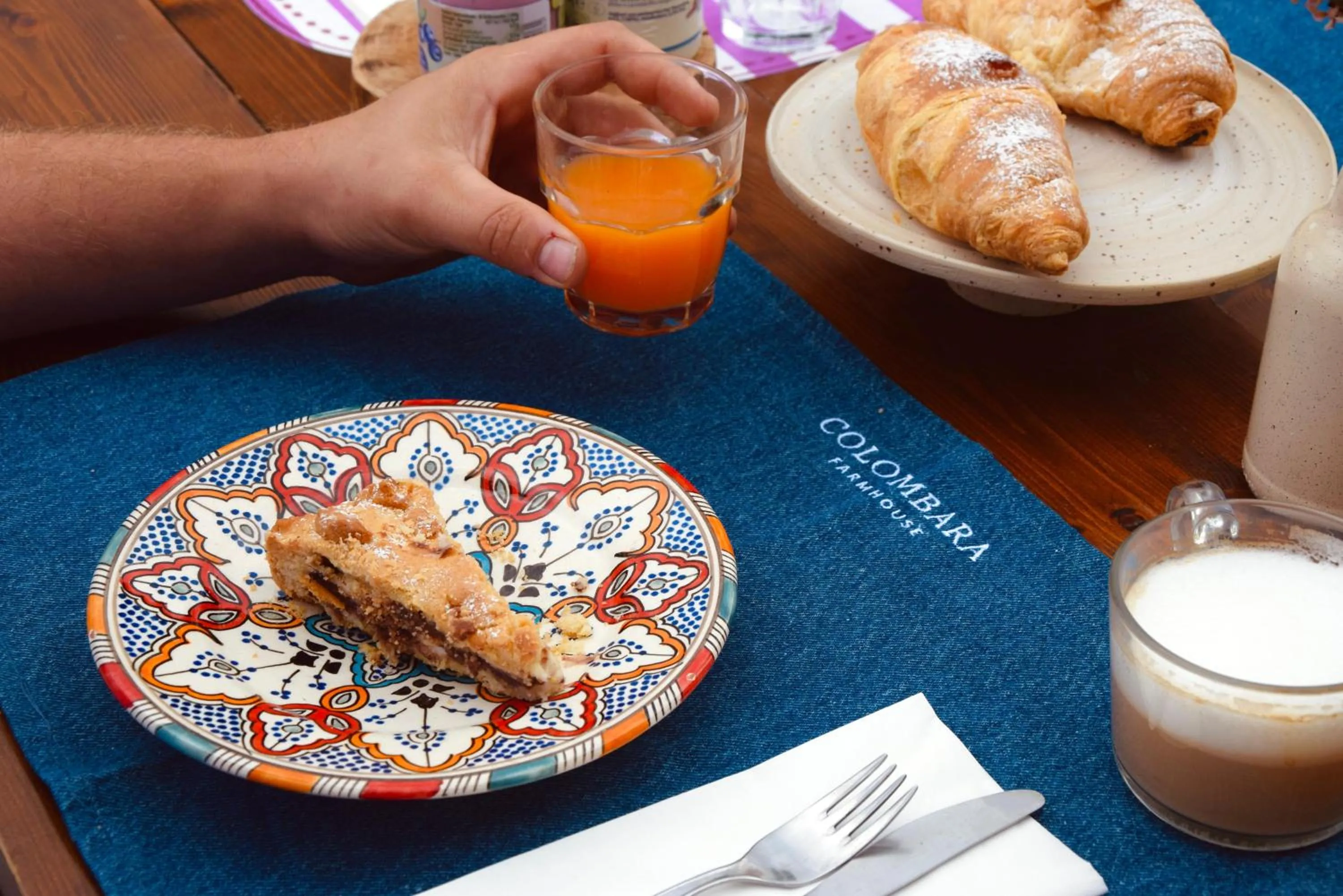 Food in Colombara Farmhouse