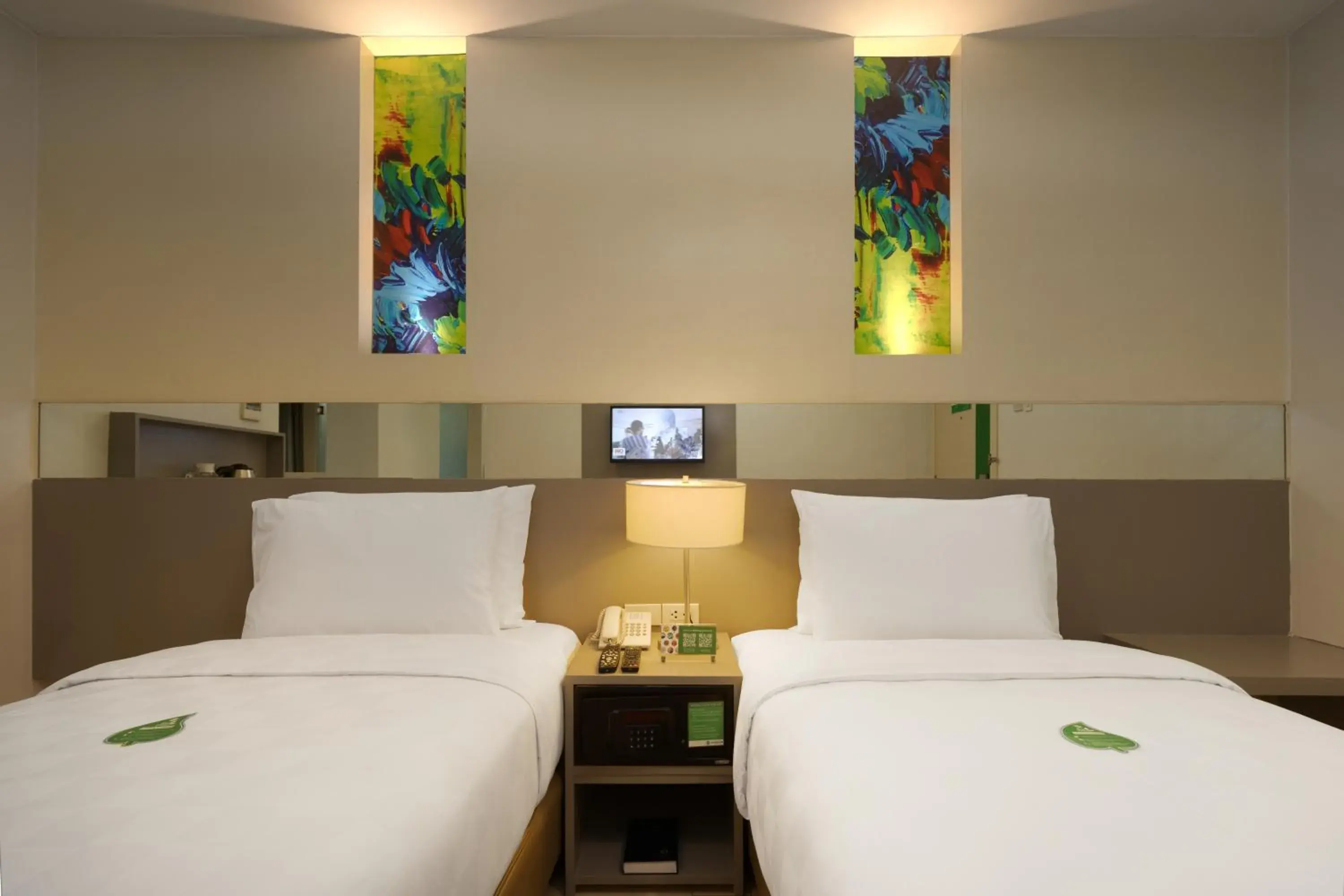 Bed in Go Hotels Ortigas Center Bed in Go Hotels Ortigas Center