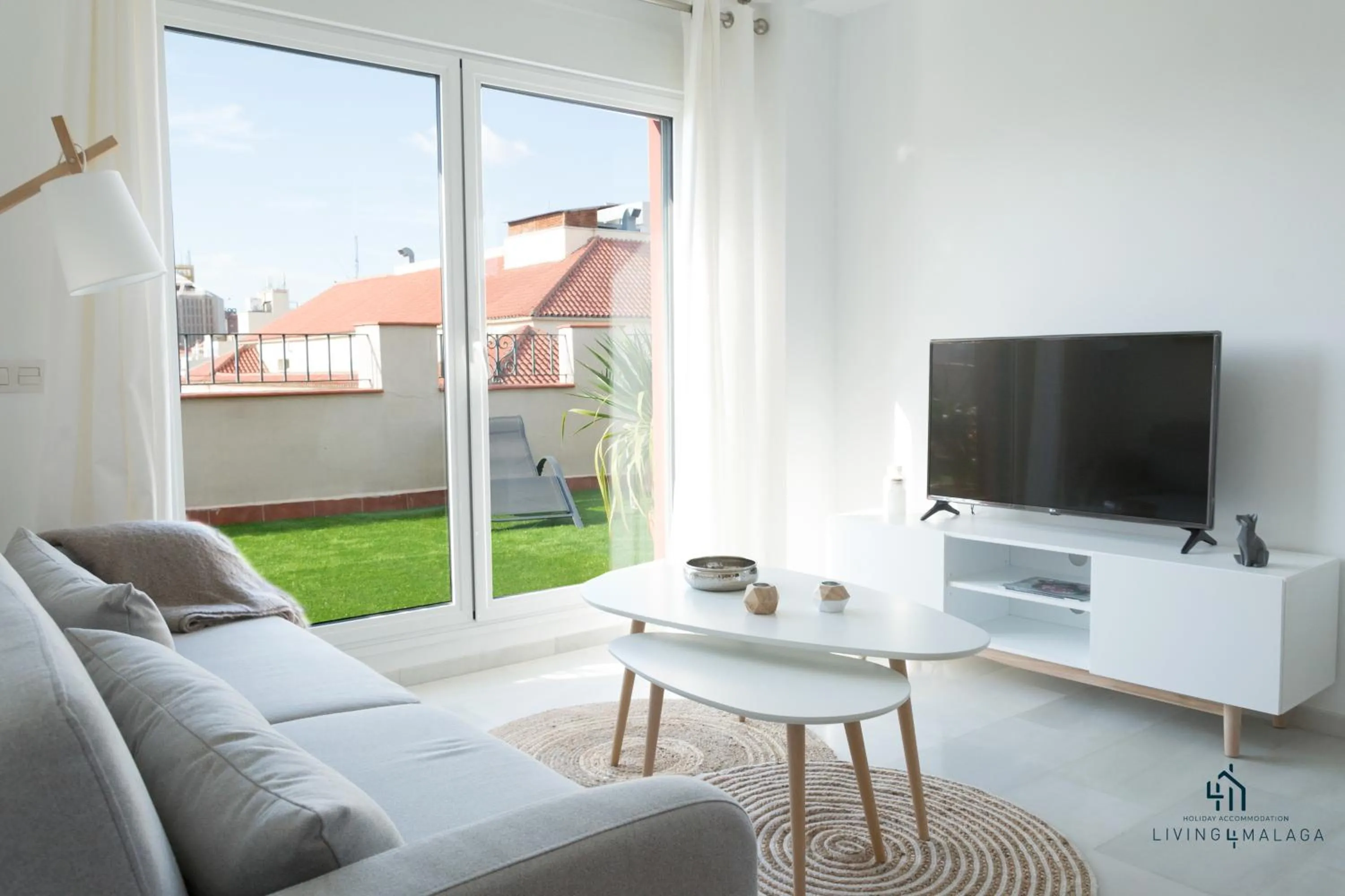 Living room in Living4malaga Blue Bay