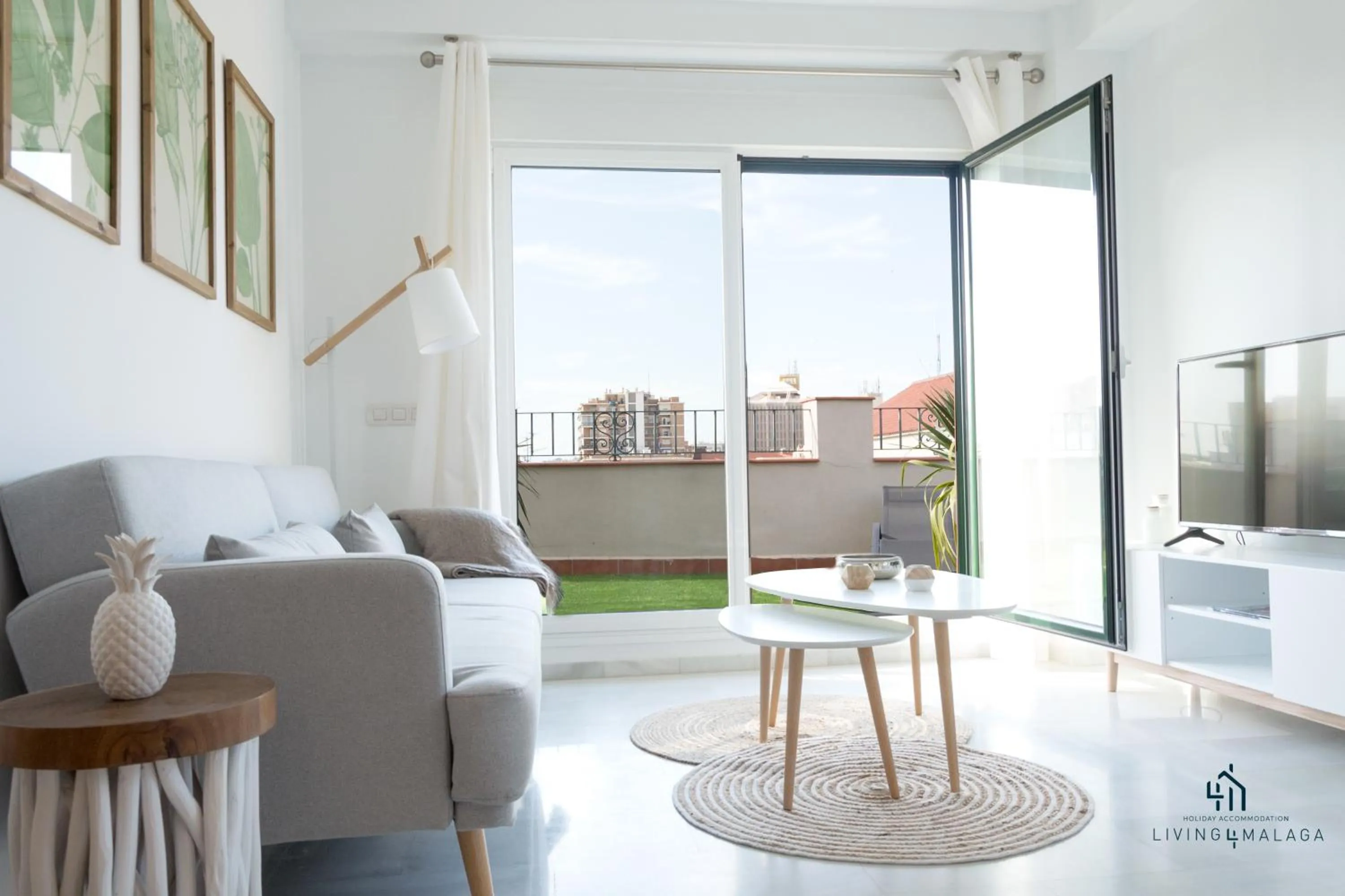 Balcony/Terrace in Living4malaga Blue Bay