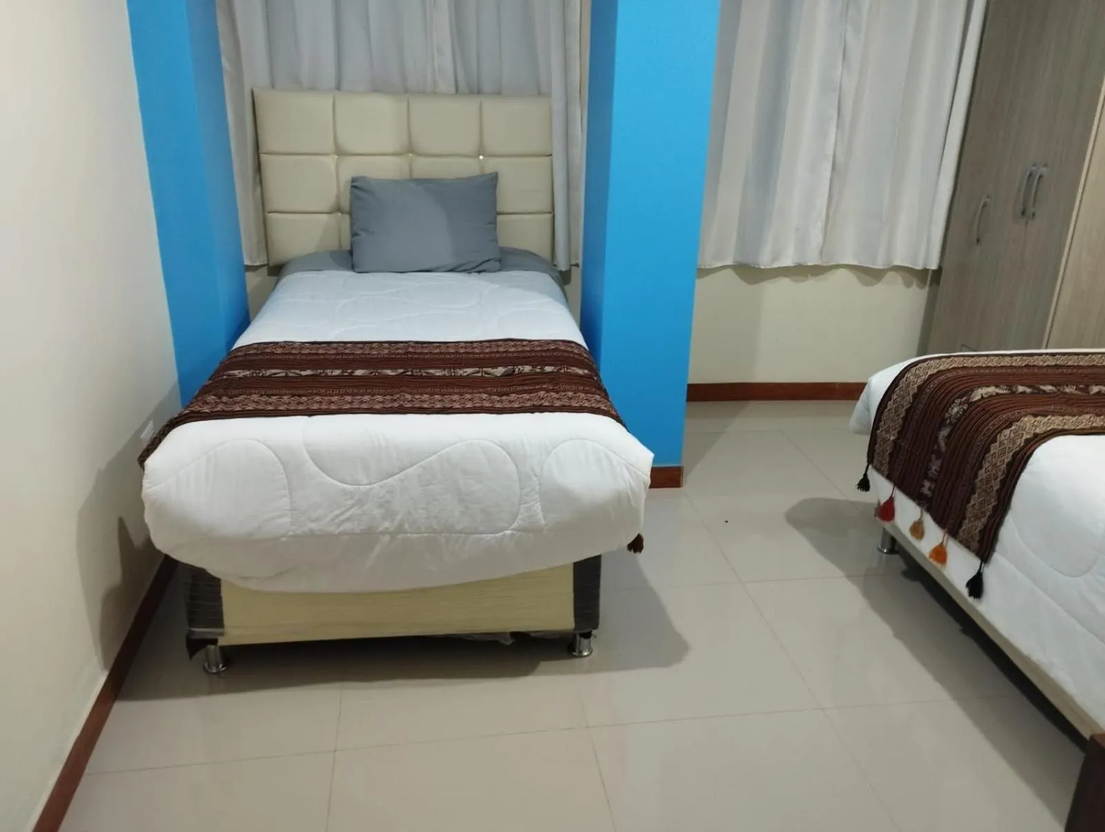 Bed in hotel plaza chinchero