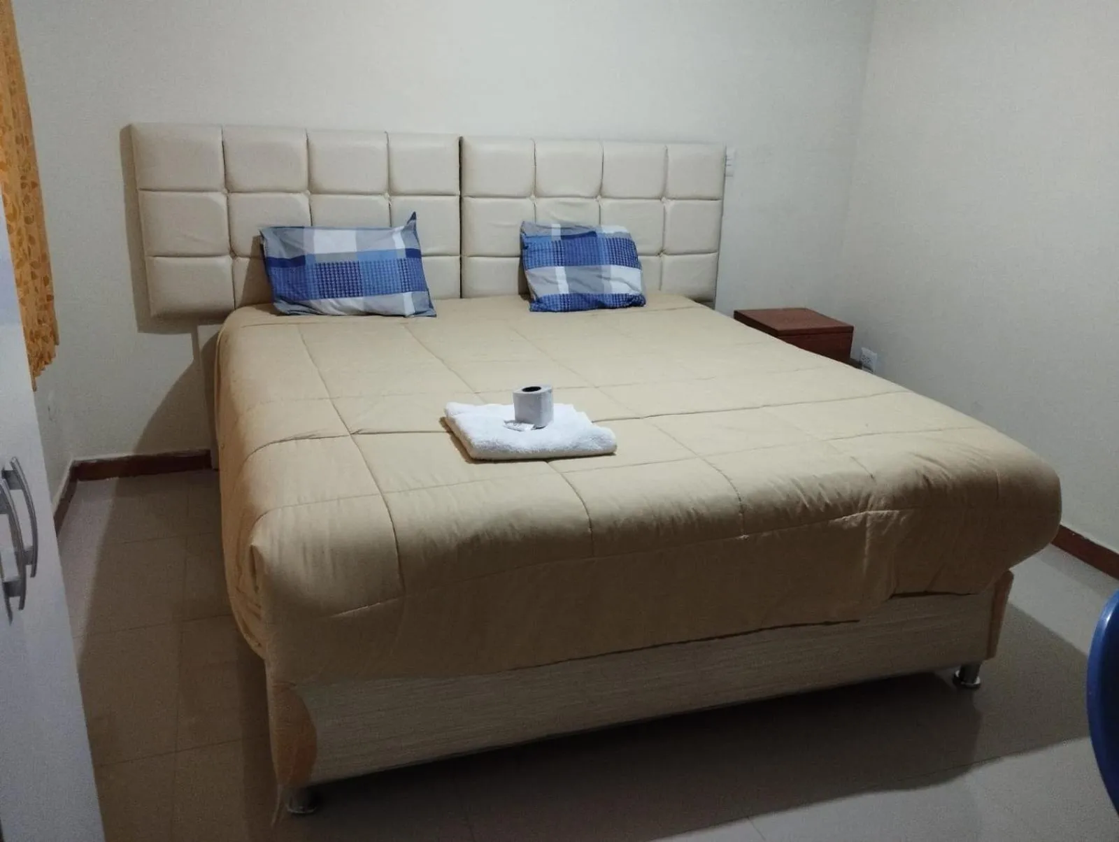 Bed in hotel plaza chinchero