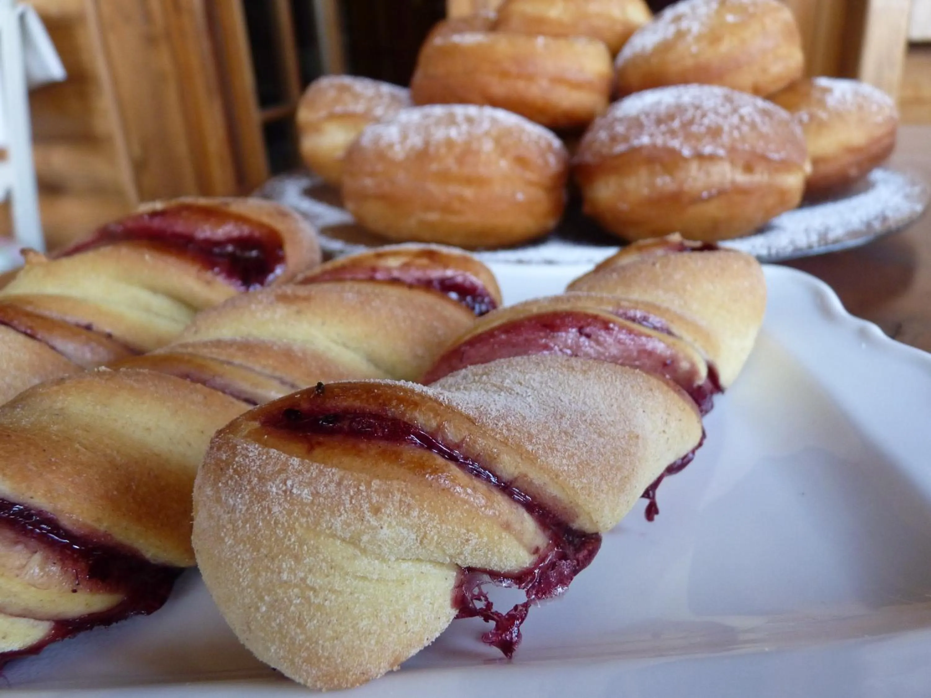 Food close-up in B&B The Roses Garden