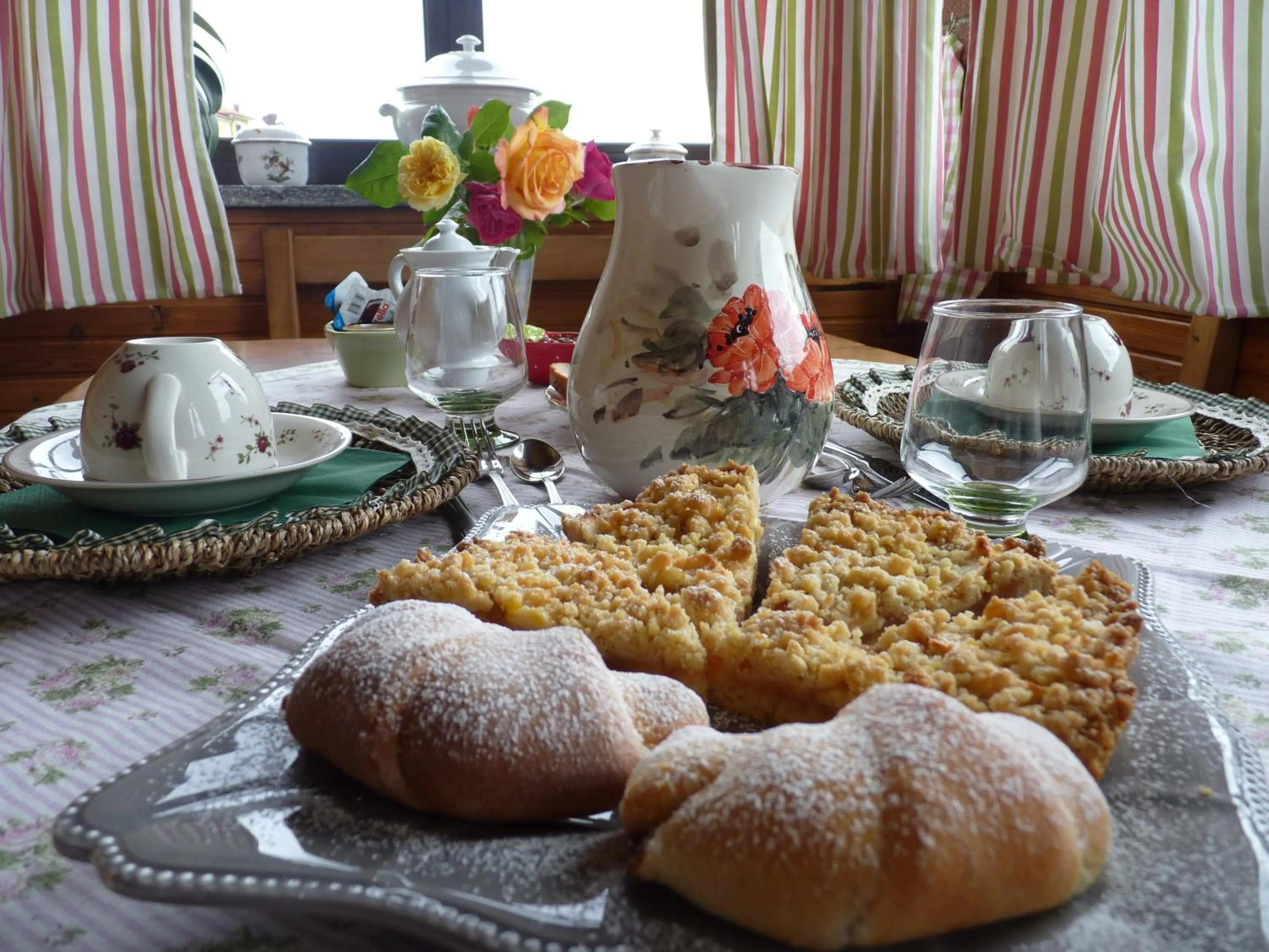 Food close-up in B&B The Roses Garden