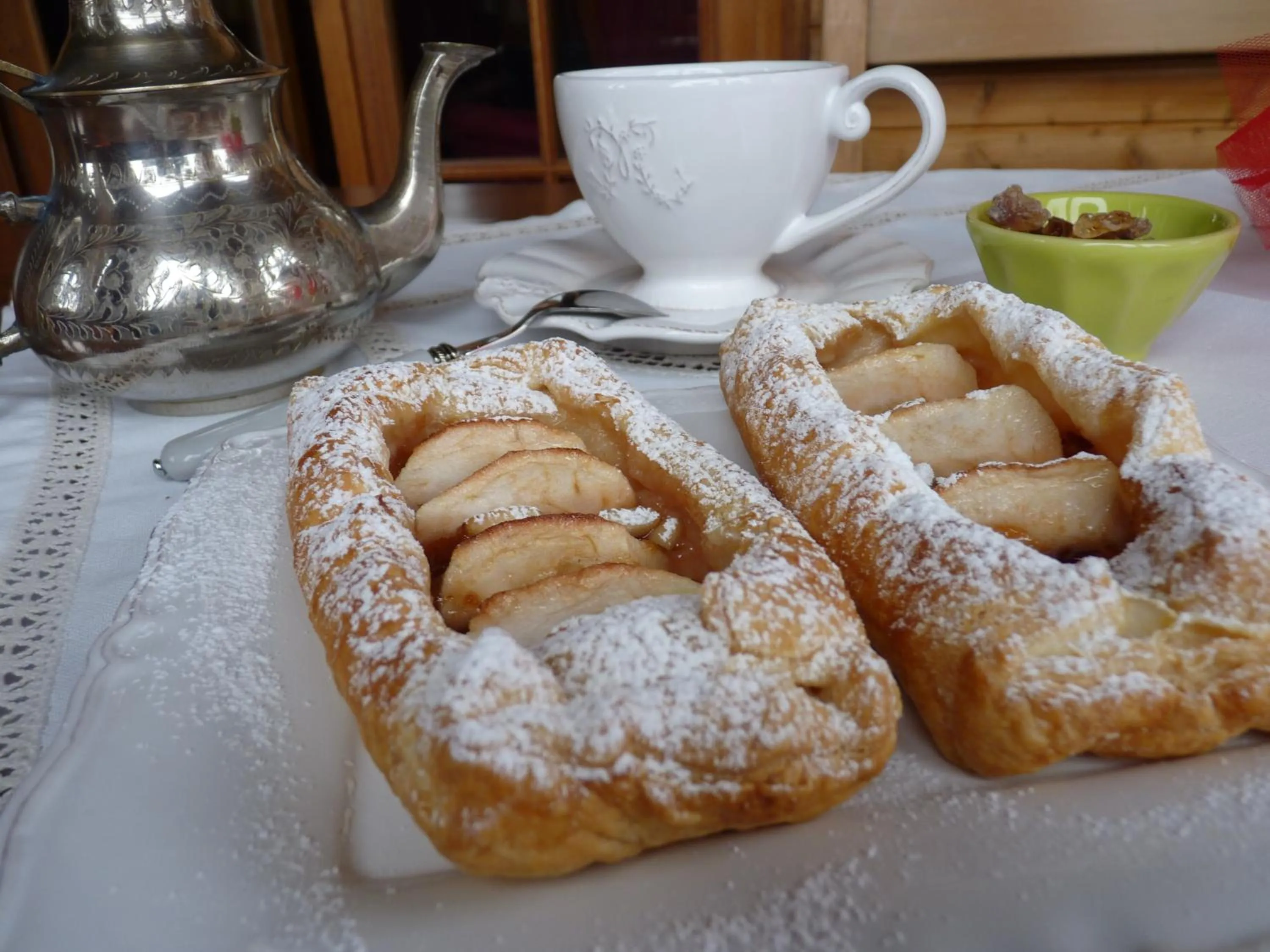 Food close-up in B&B The Roses Garden