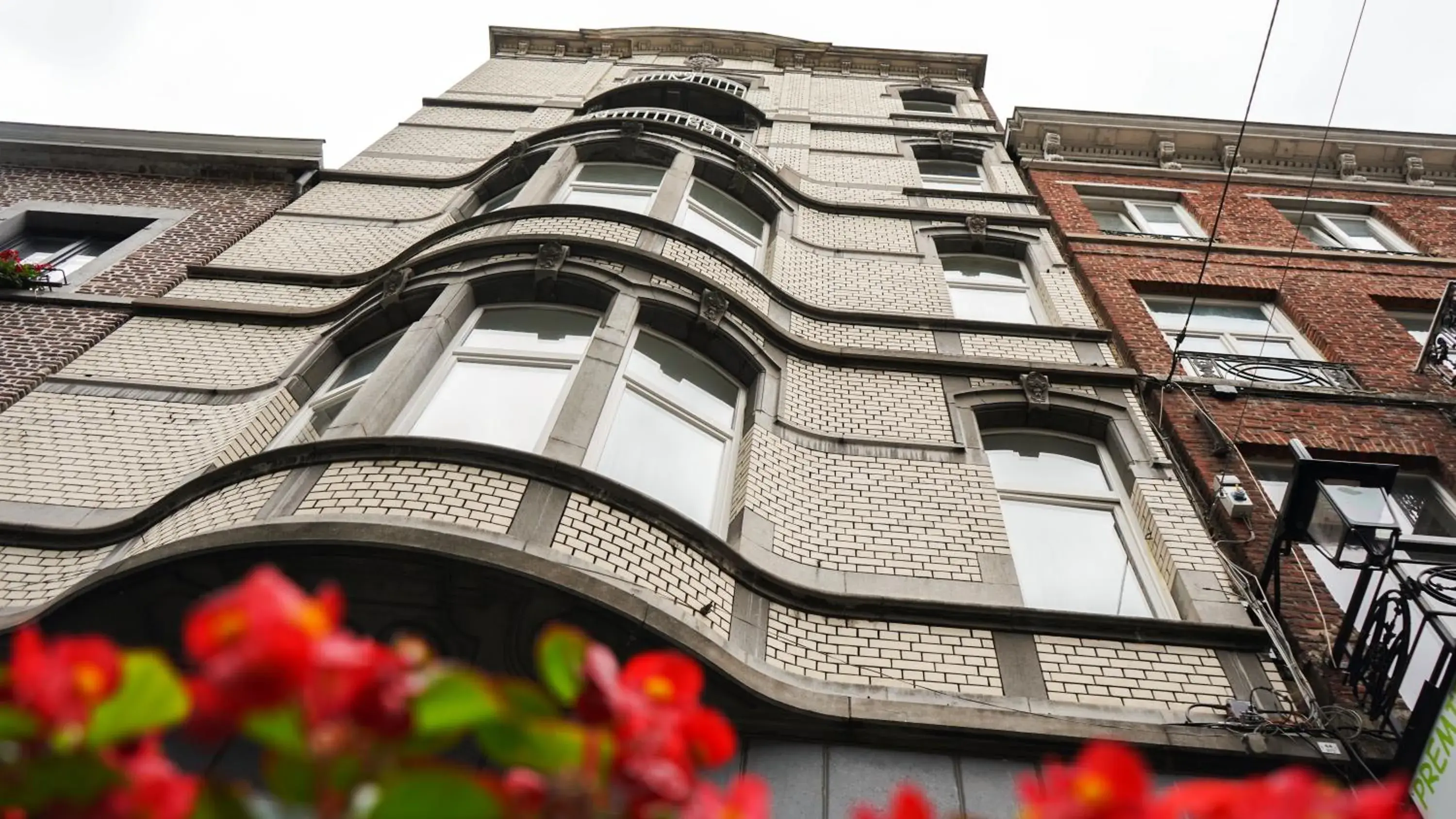 Property building in Amosa Liège City Centre Hotel Property building in Amosa Liège City Centre Hotel