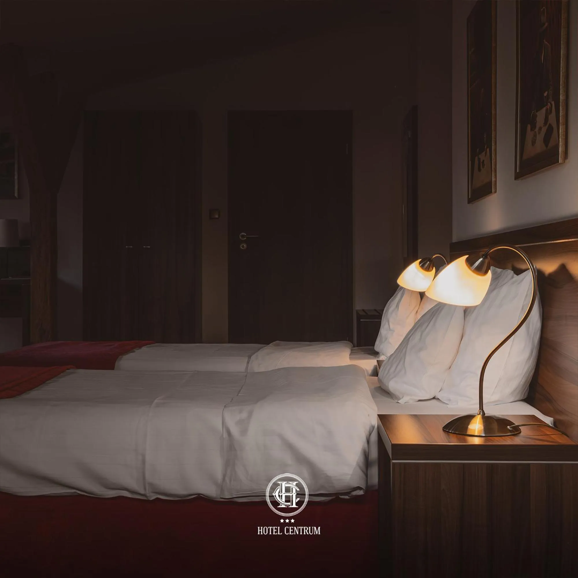 Bed in Hotel Centrum Sosnowiec