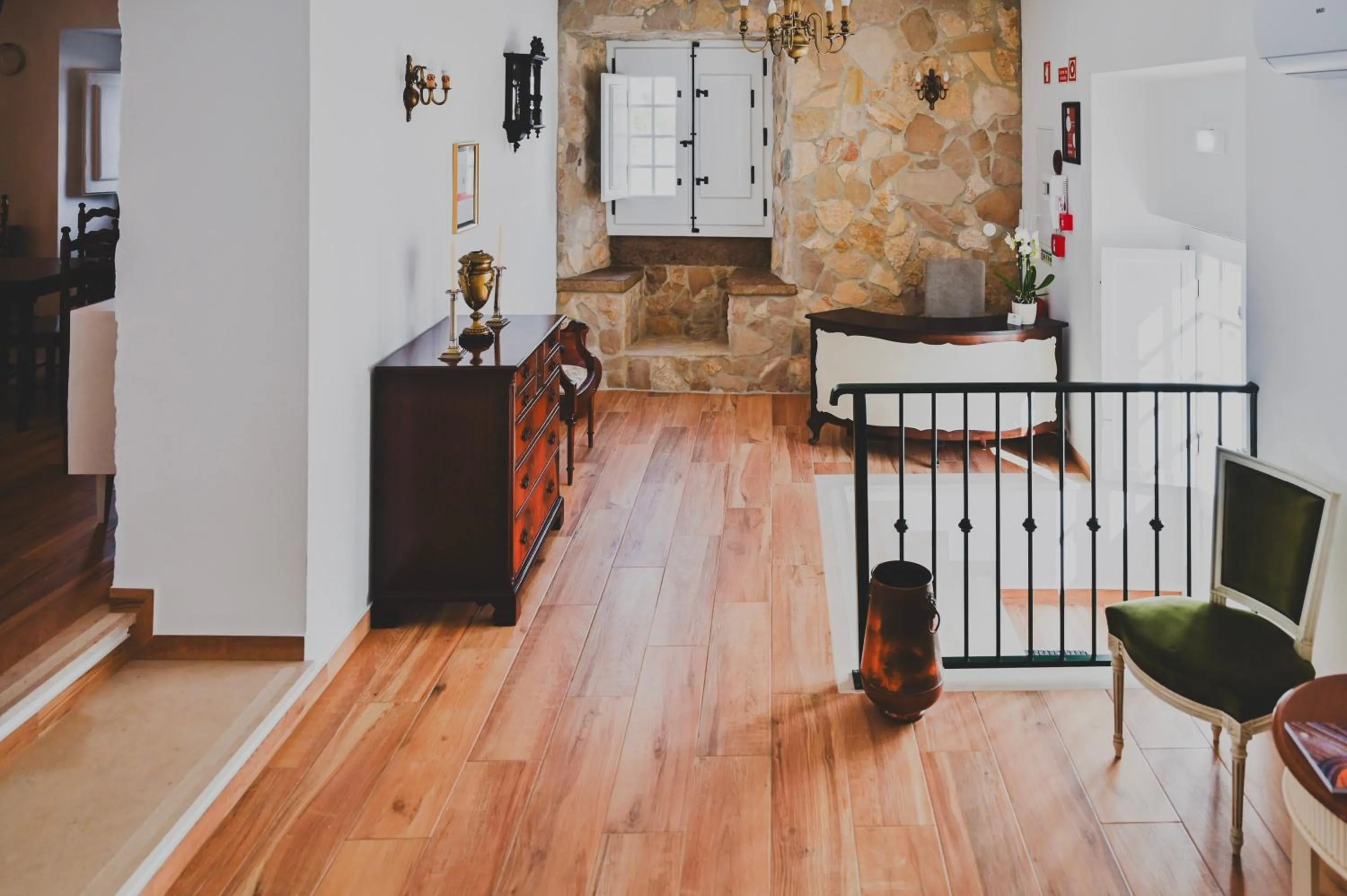 Living room in Casa de Campo da Quinta da Pegada