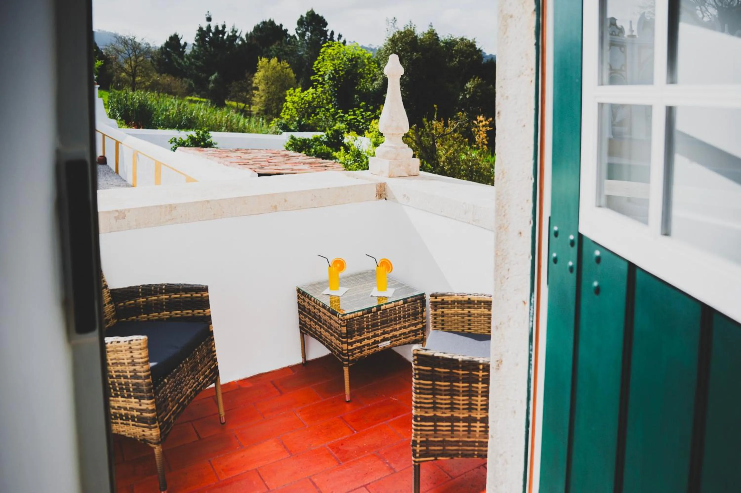 Balcony/Terrace in Casa de Campo da Quinta da Pegada