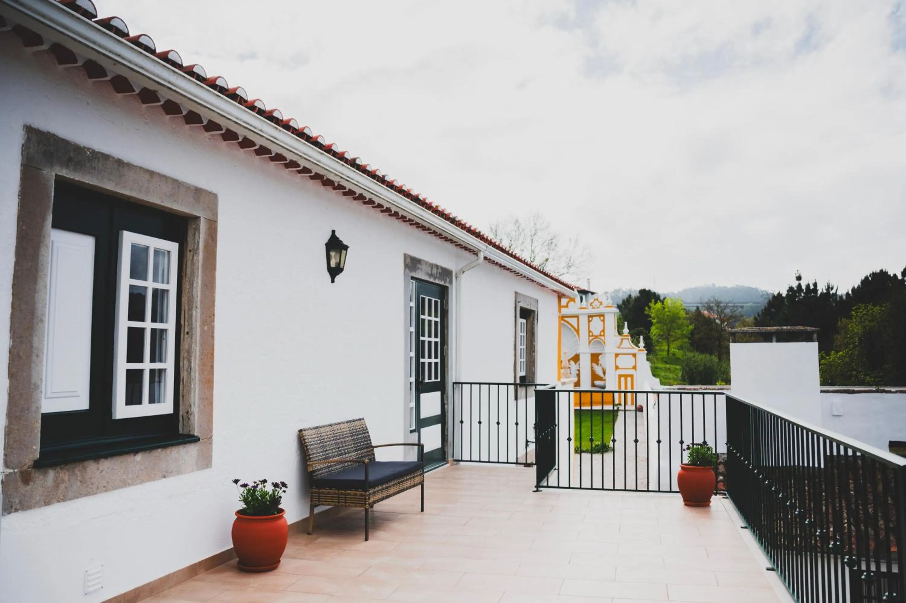 Balcony/Terrace in Casa de Campo da Quinta da Pegada