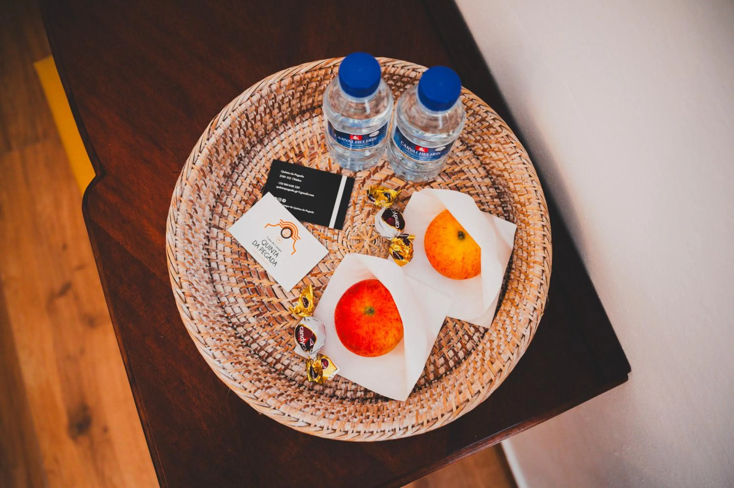 Food and drinks in Casa de Campo da Quinta da Pegada