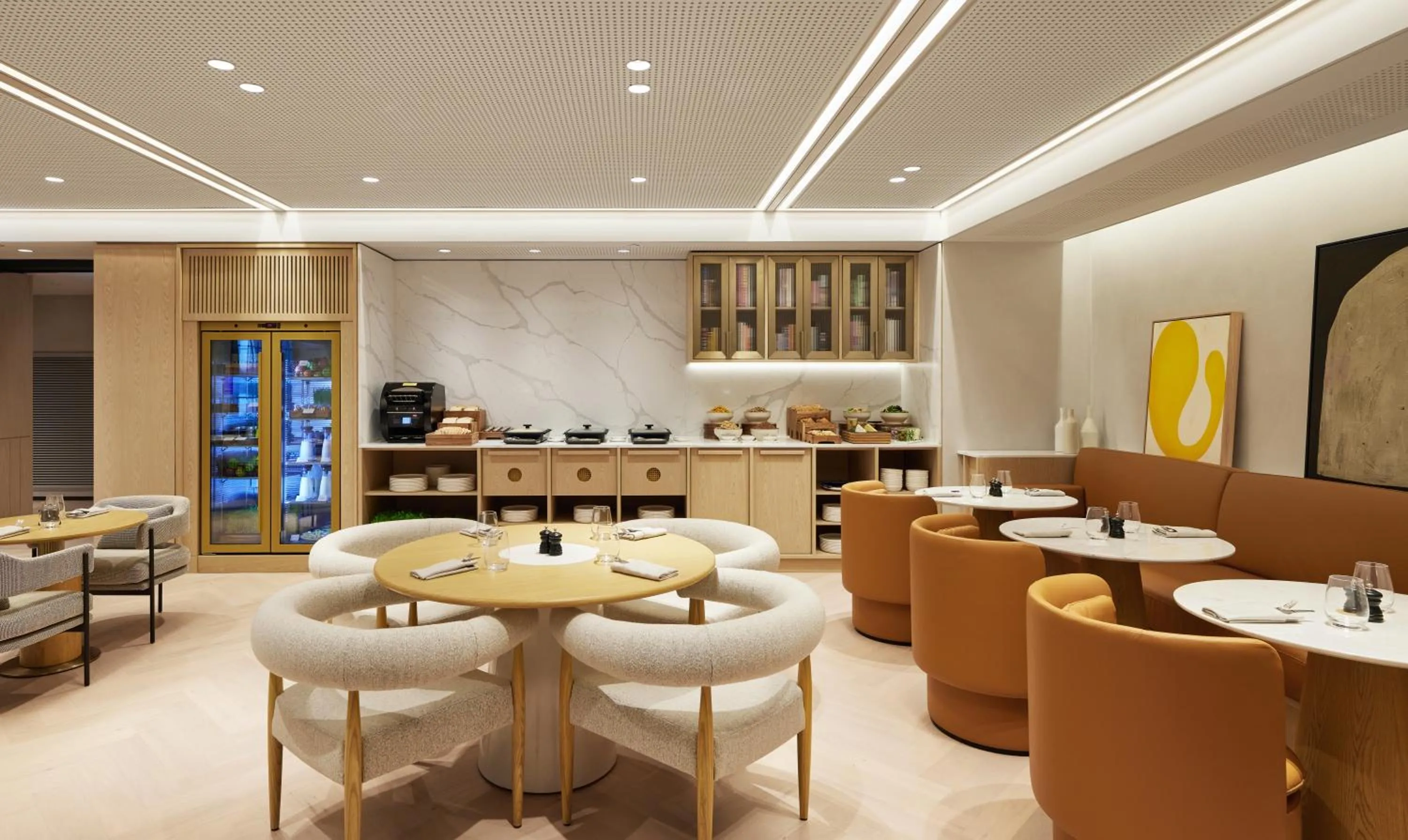 Buffet breakfast in Lanson Place Parliament Gardens