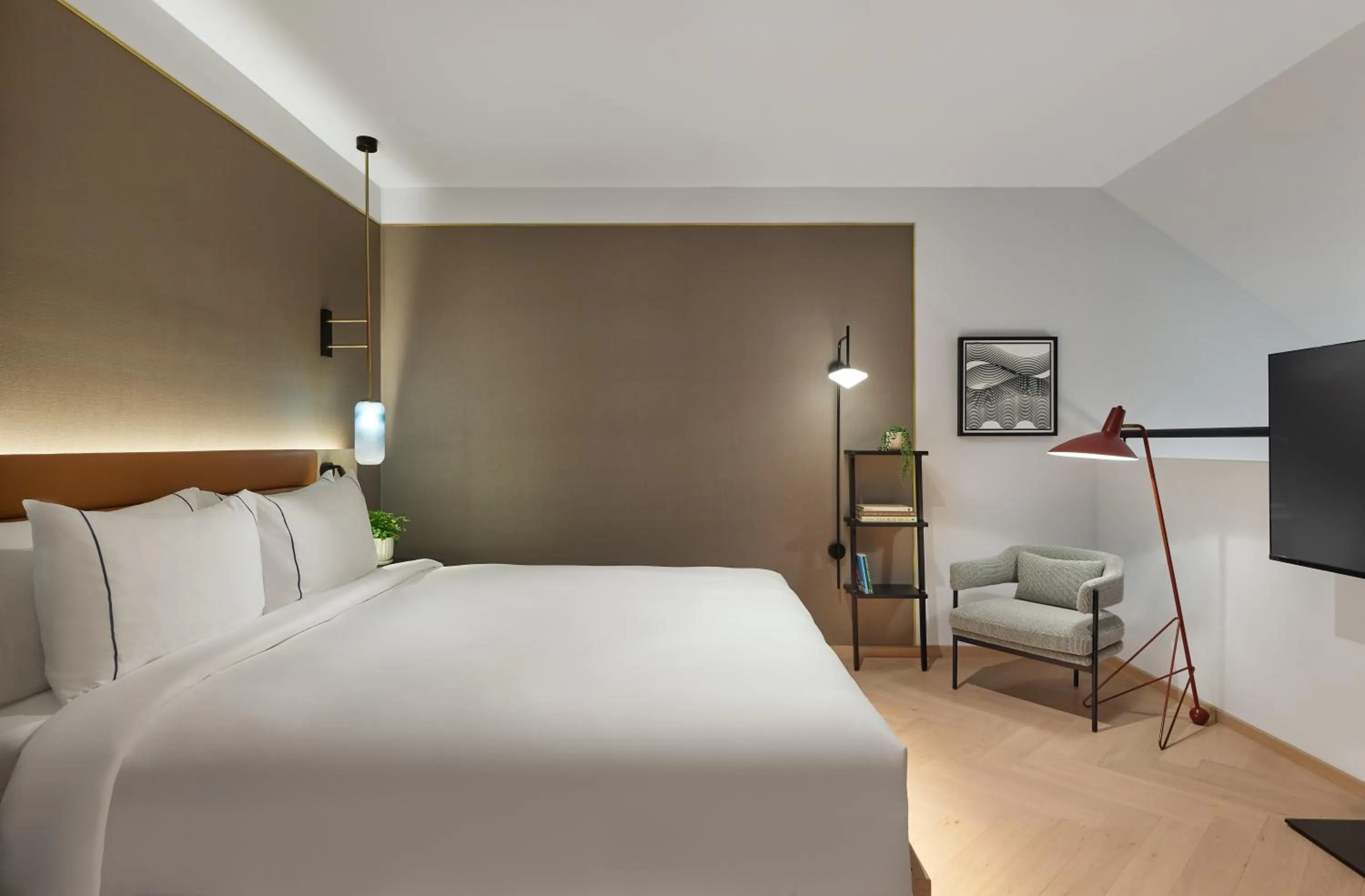 Bedroom, Bed in Lanson Place Parliament Gardens