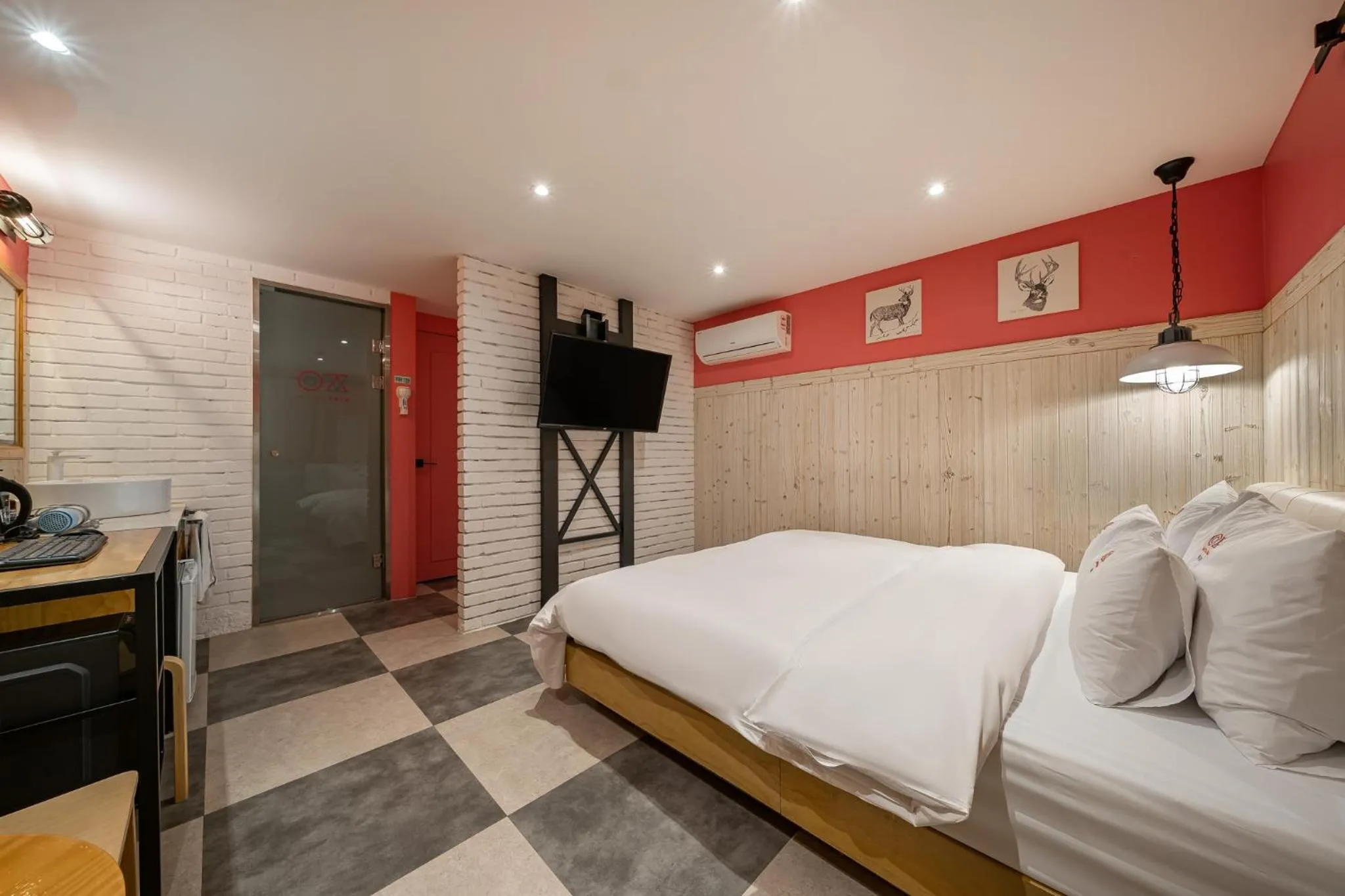 Bed in Hotel Yaja Jongno