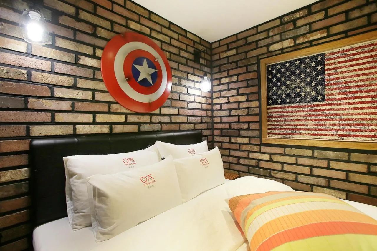 Bed in Hotel Yaja Jongno