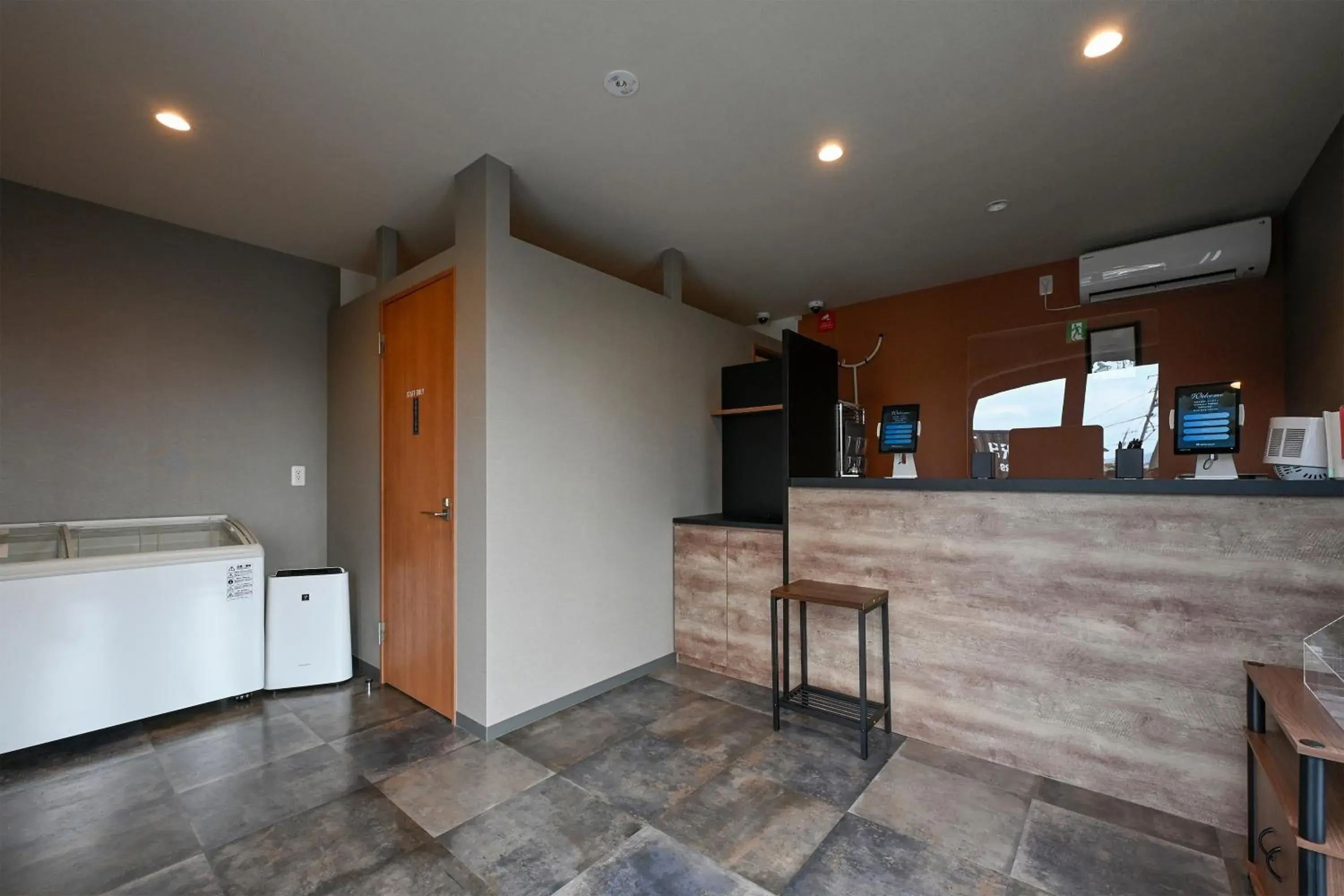 Lobby or reception in HOTEL R9 The Yard Kurashiki Lobby or reception in HOTEL R9 The Yard Kurashiki