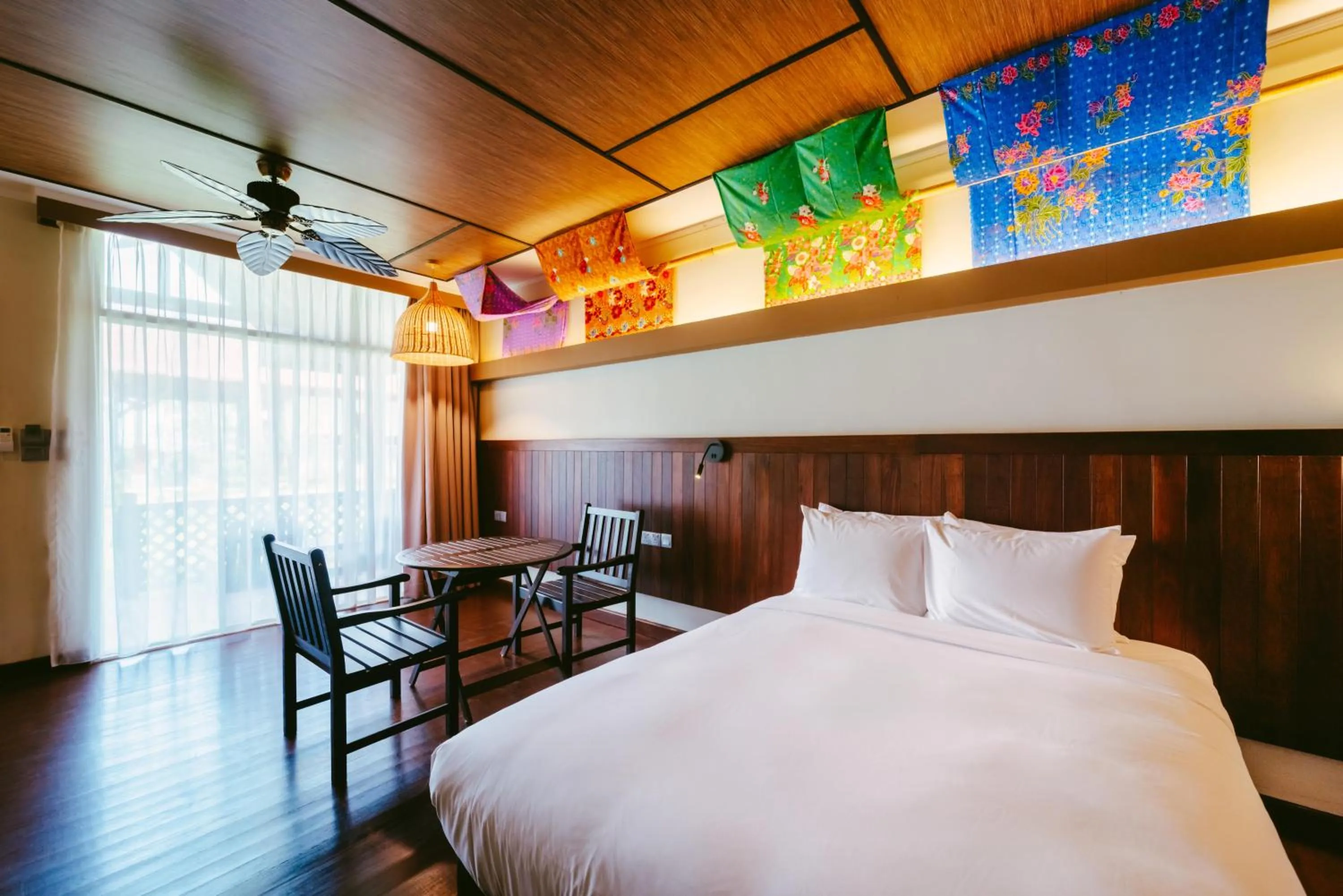 Bed in Borneo Beach & Mangrove Resort