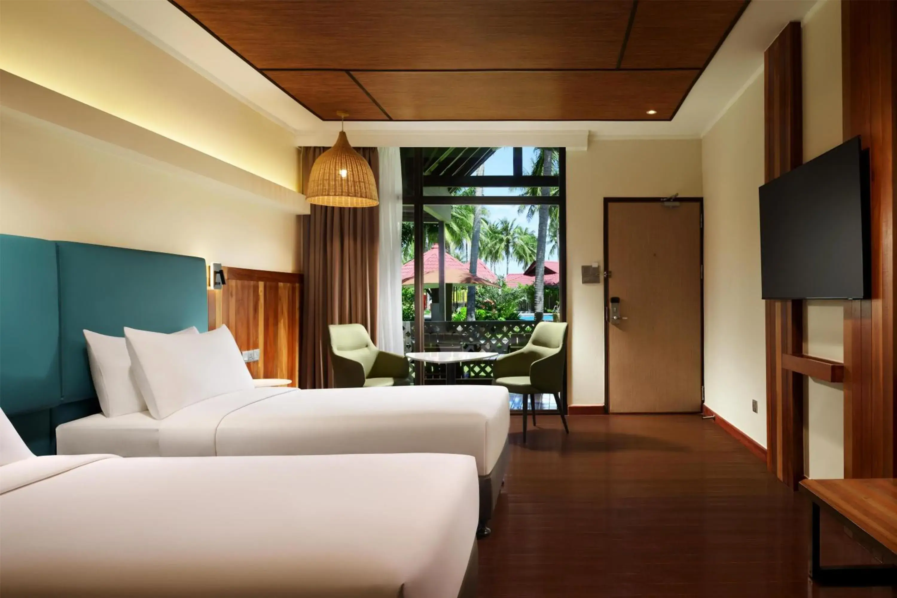 Deluxe Twin Room in Hilton Garden Inn Kota Kinabalu Tuaran Deluxe Twin Room in Hilton Garden Inn Kota Kinabalu Tuaran
