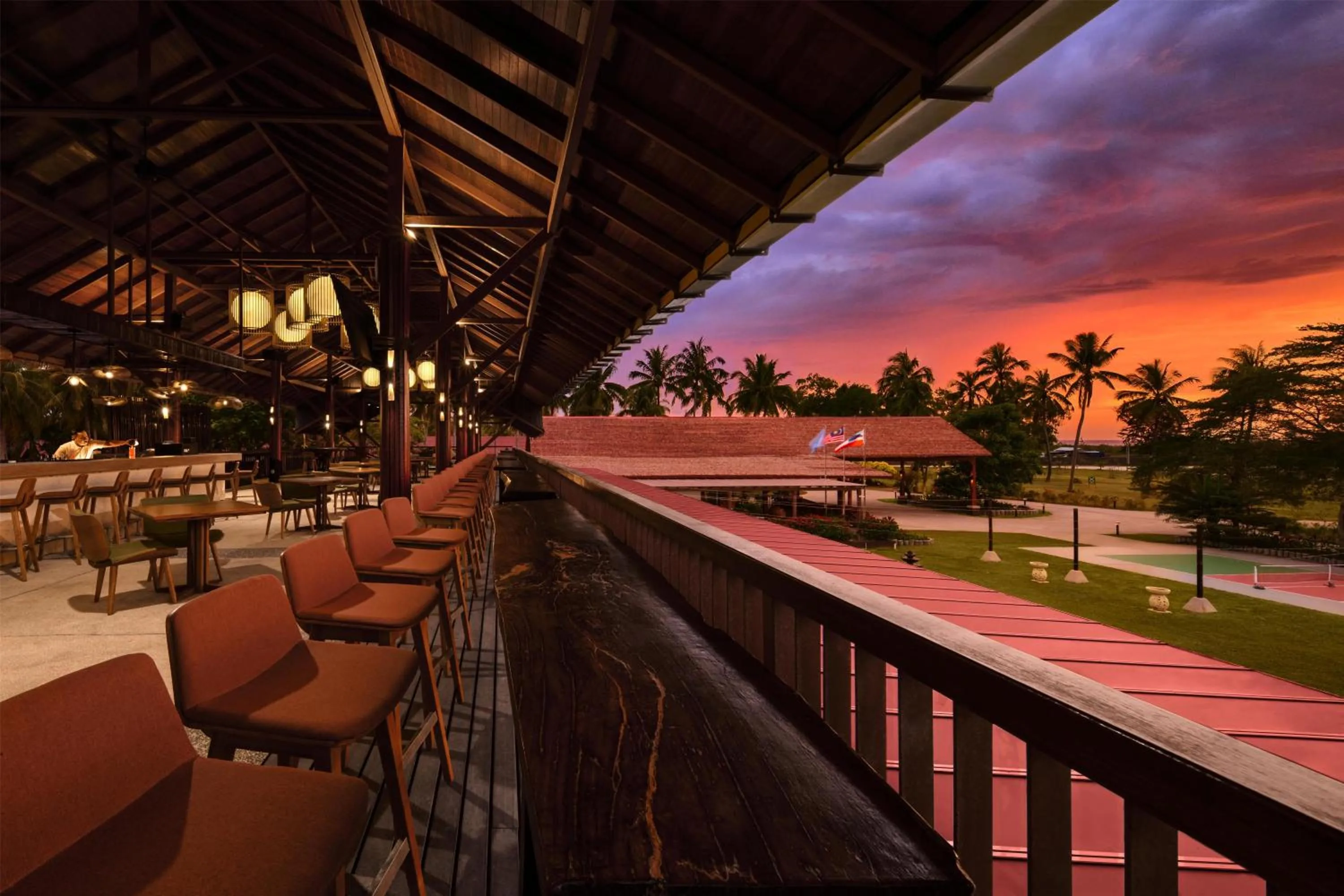 Restaurant/places to eat in Hilton Garden Inn Kota Kinabalu Tuaran
