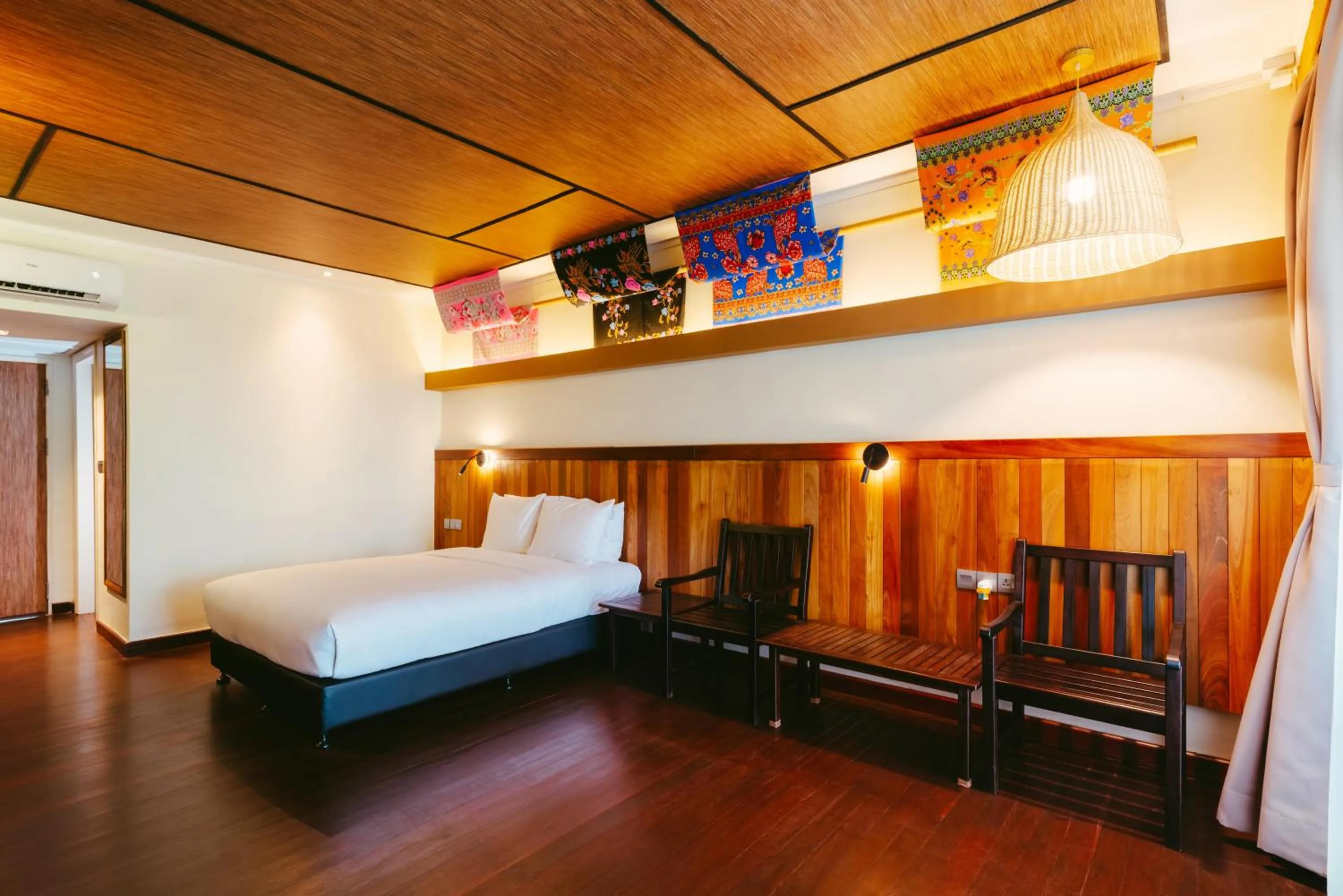 Bed in Borneo Beach & Mangrove Resort