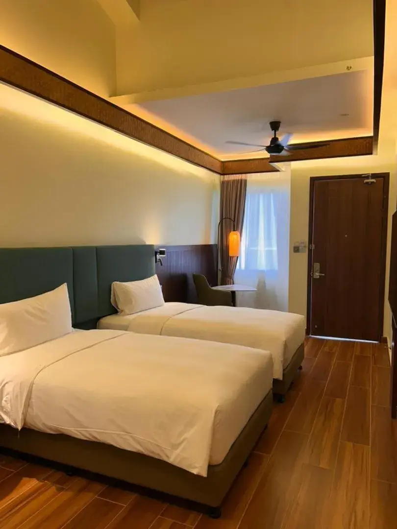 Bedroom, Bed in Borneo Beach & Mangrove Resort Bedroom, Bed in Borneo Beach & Mangrove Resort