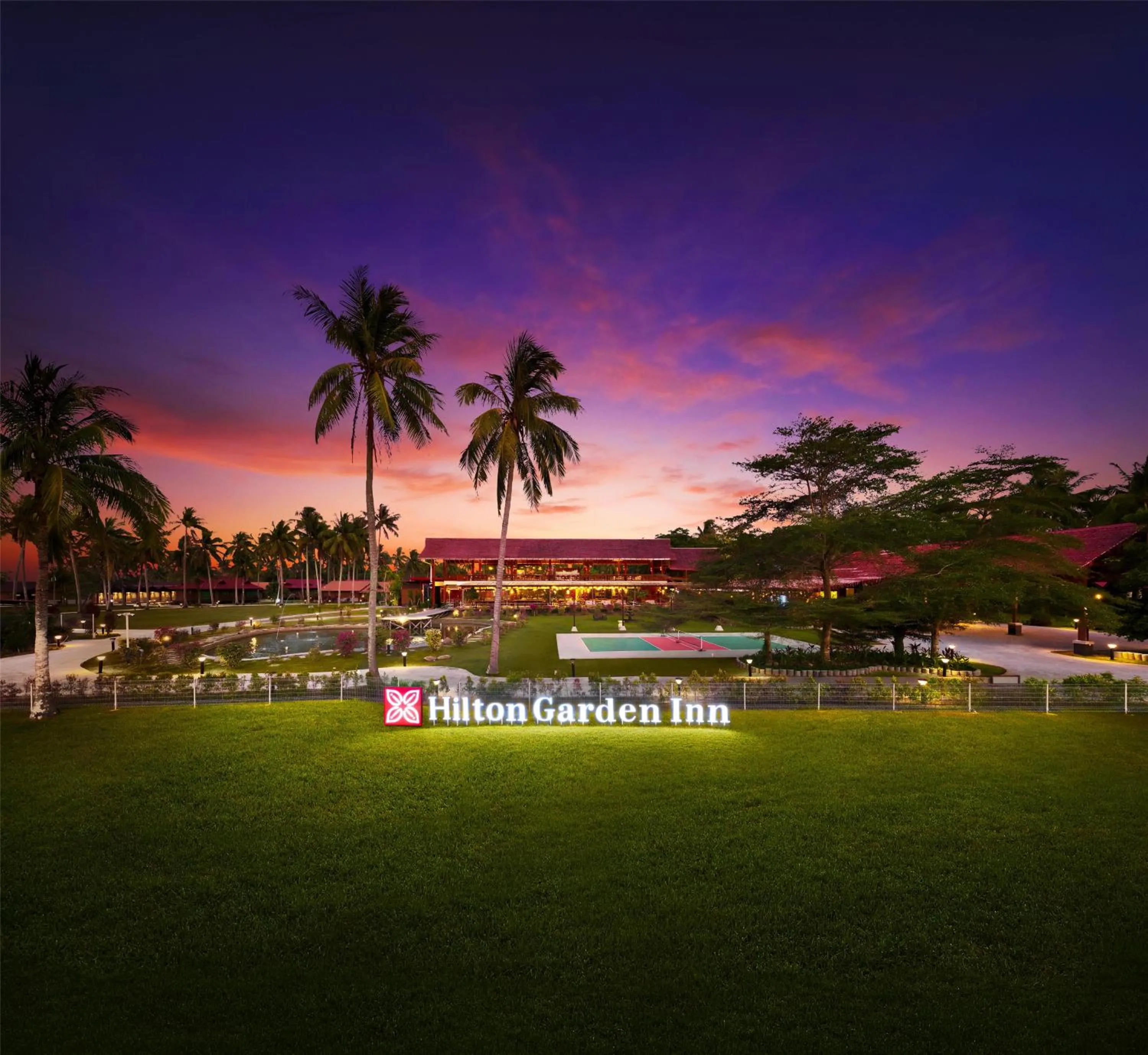 Property building in Hilton Garden Inn Kota Kinabalu Tuaran