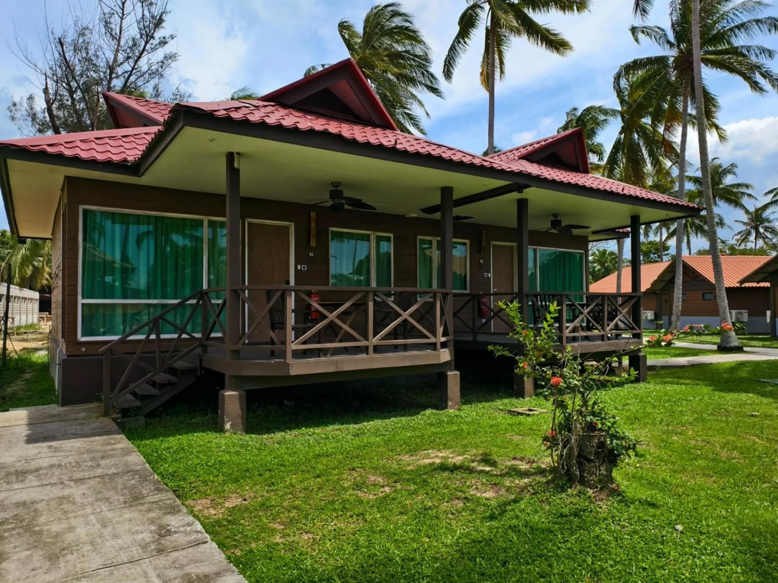 Balcony/Terrace in Borneo Beach & Mangrove Resort