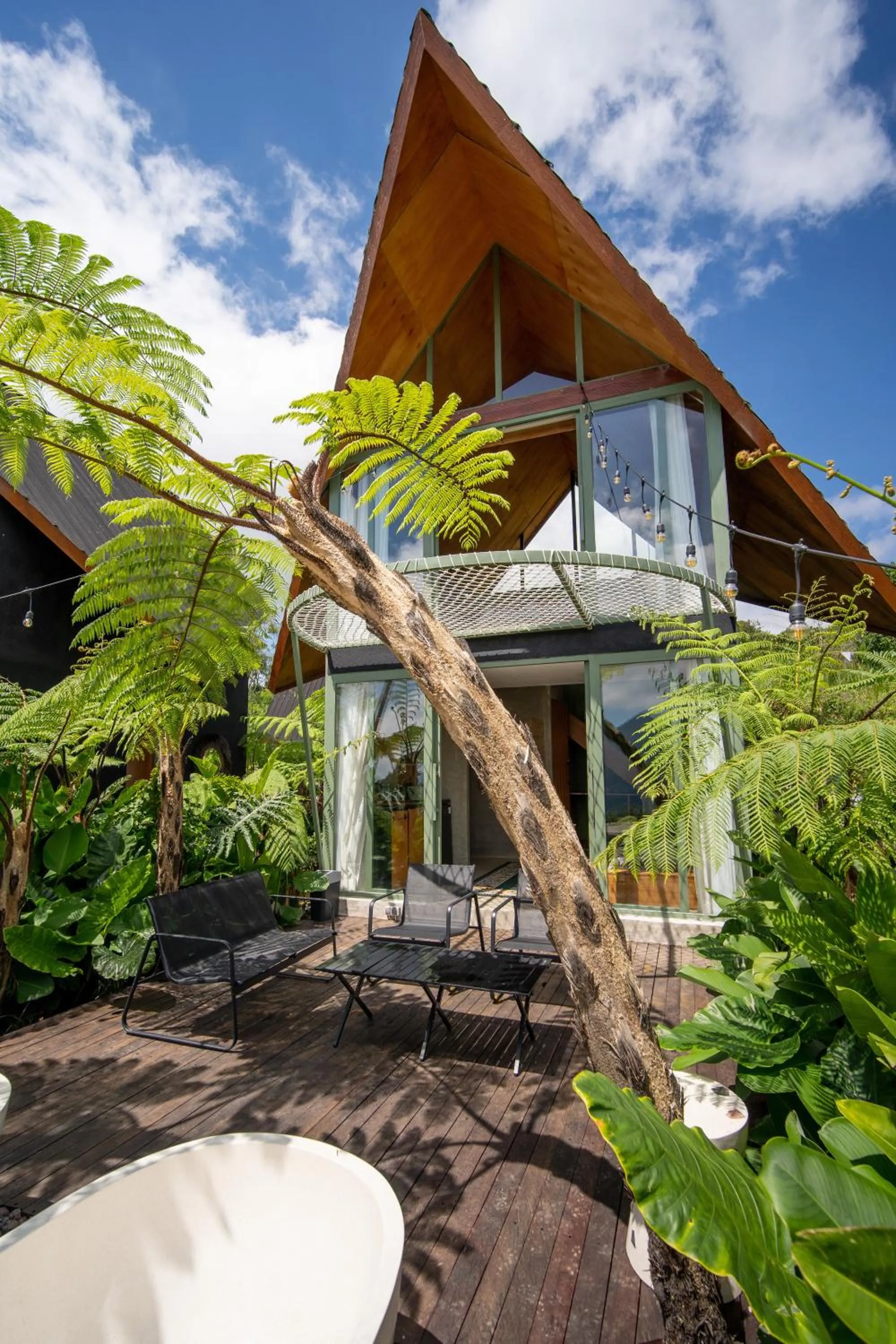 Property building in Black Wood Cabin