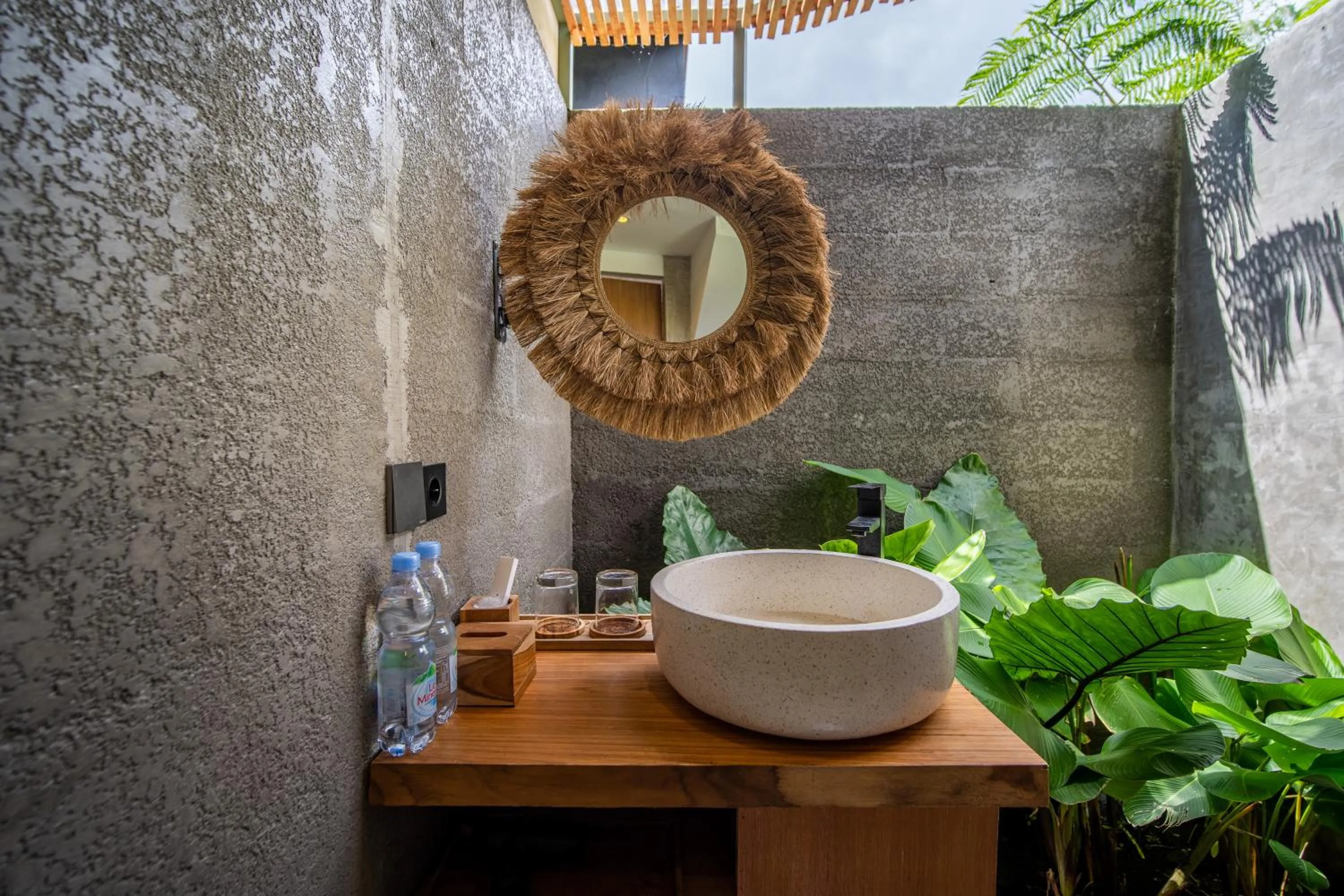 Bathroom in Black Wood Cabin