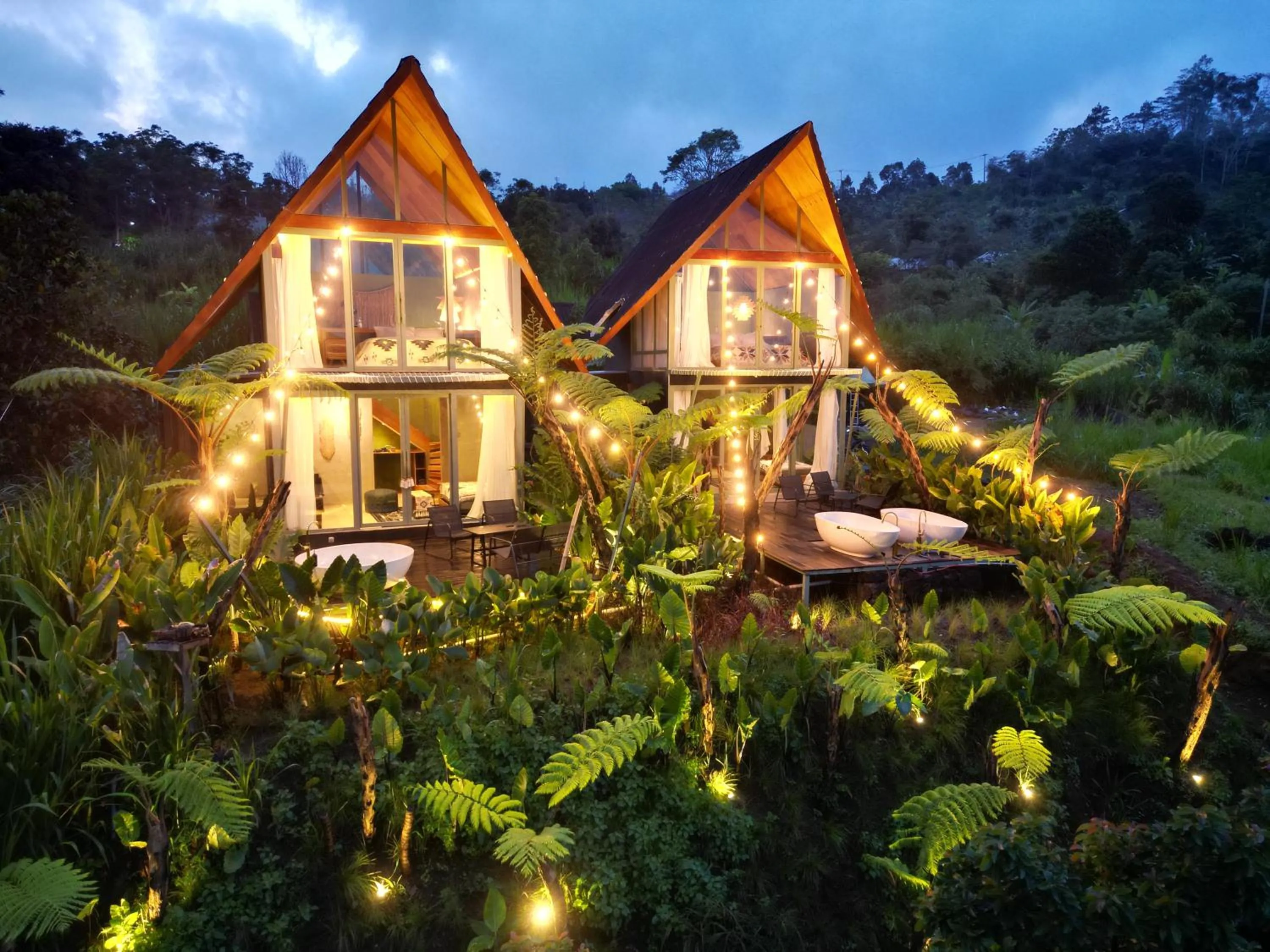 Property building in Black Wood Cabin