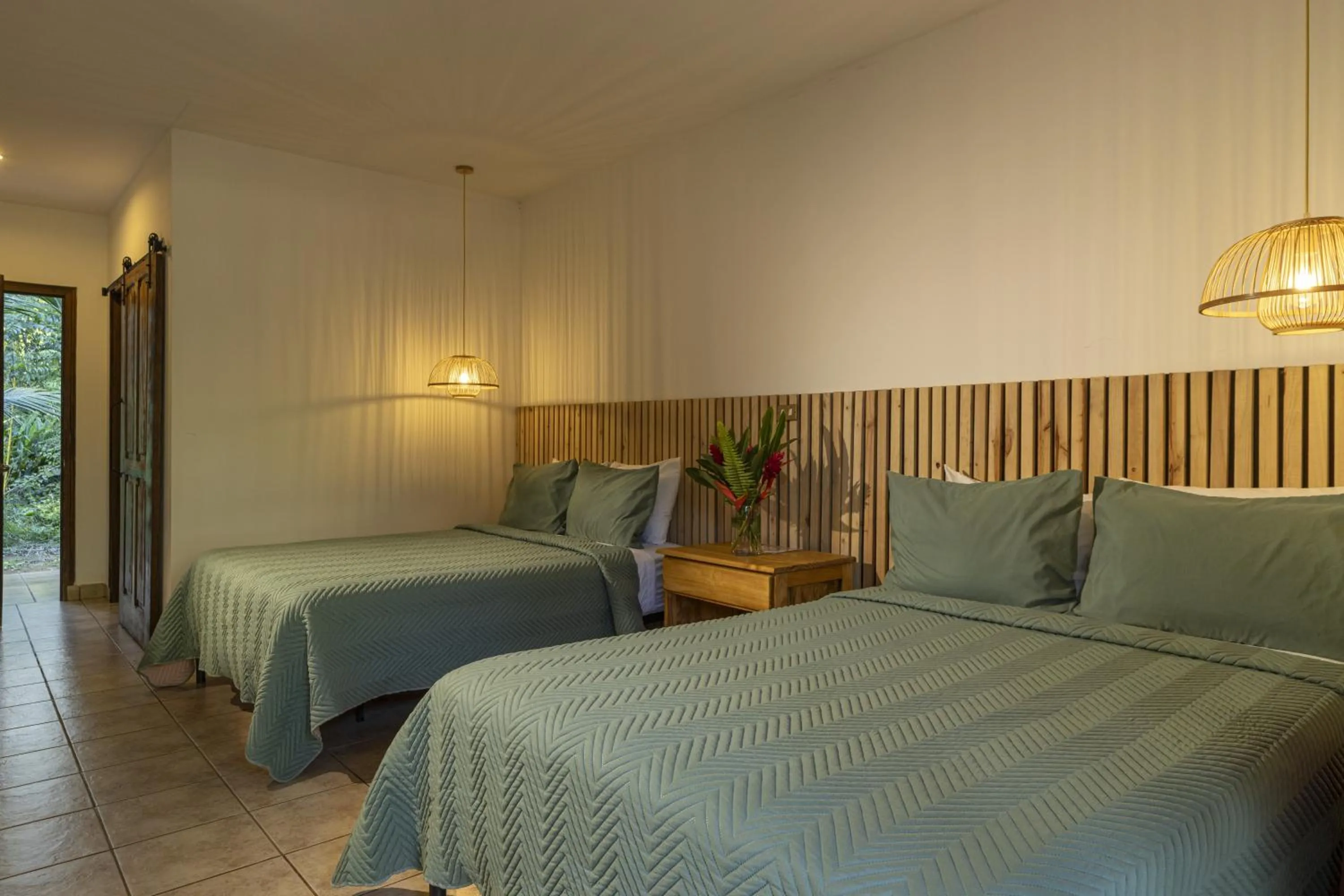 Bedroom, Bed in Natural Lodge Caño Negro