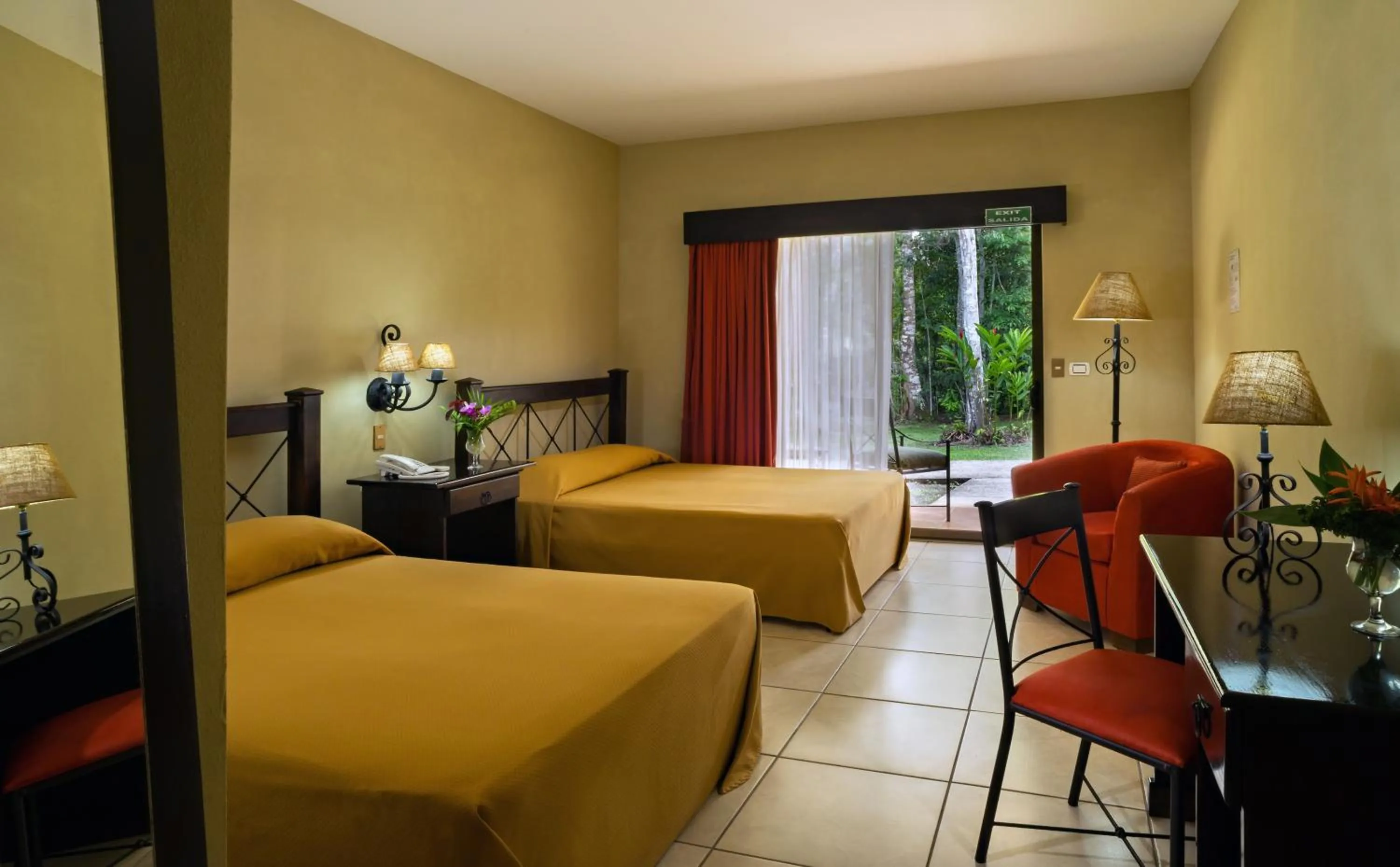 Bedroom, Bed in Natural Lodge Caño Negro