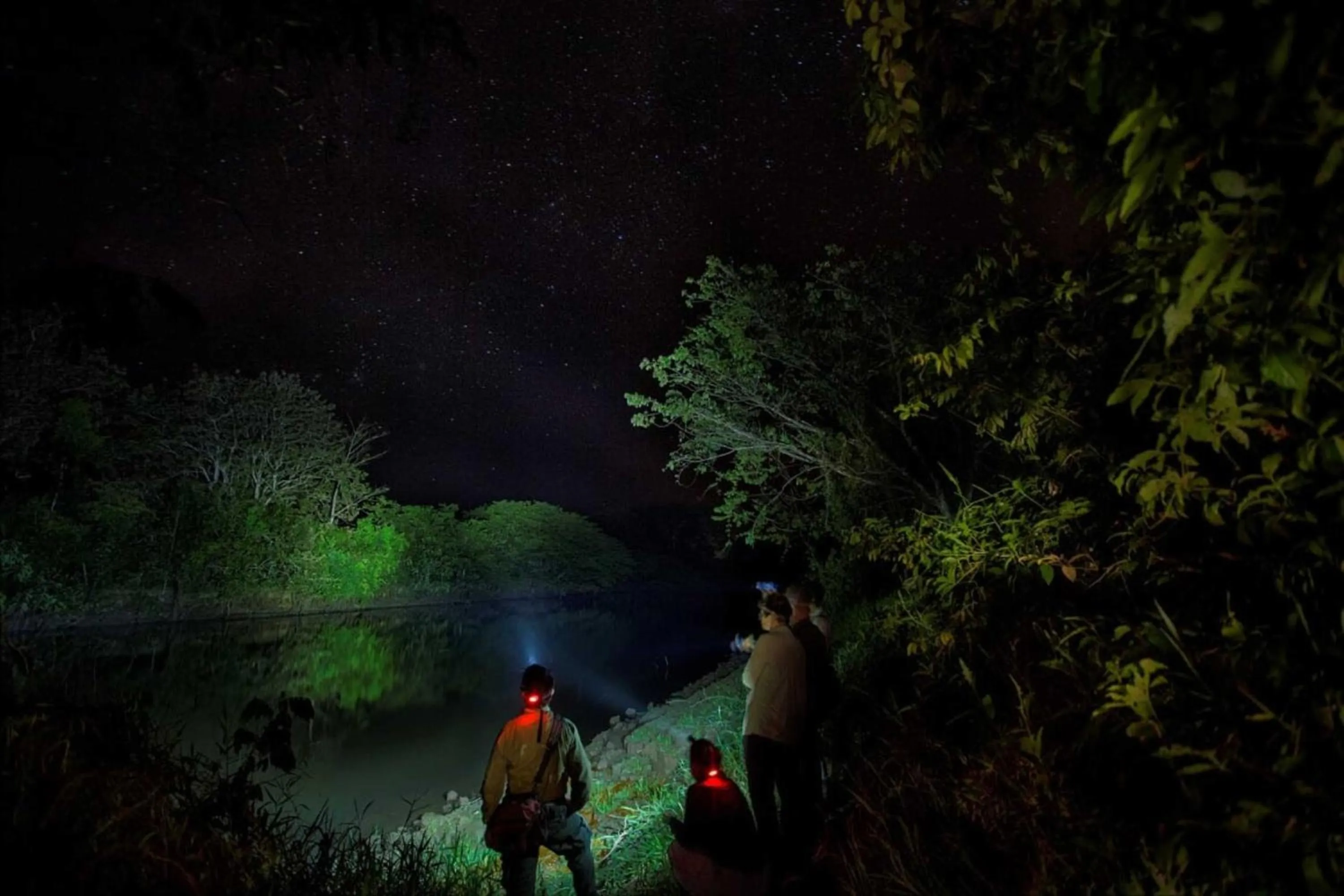 People in Natural Lodge Caño Negro