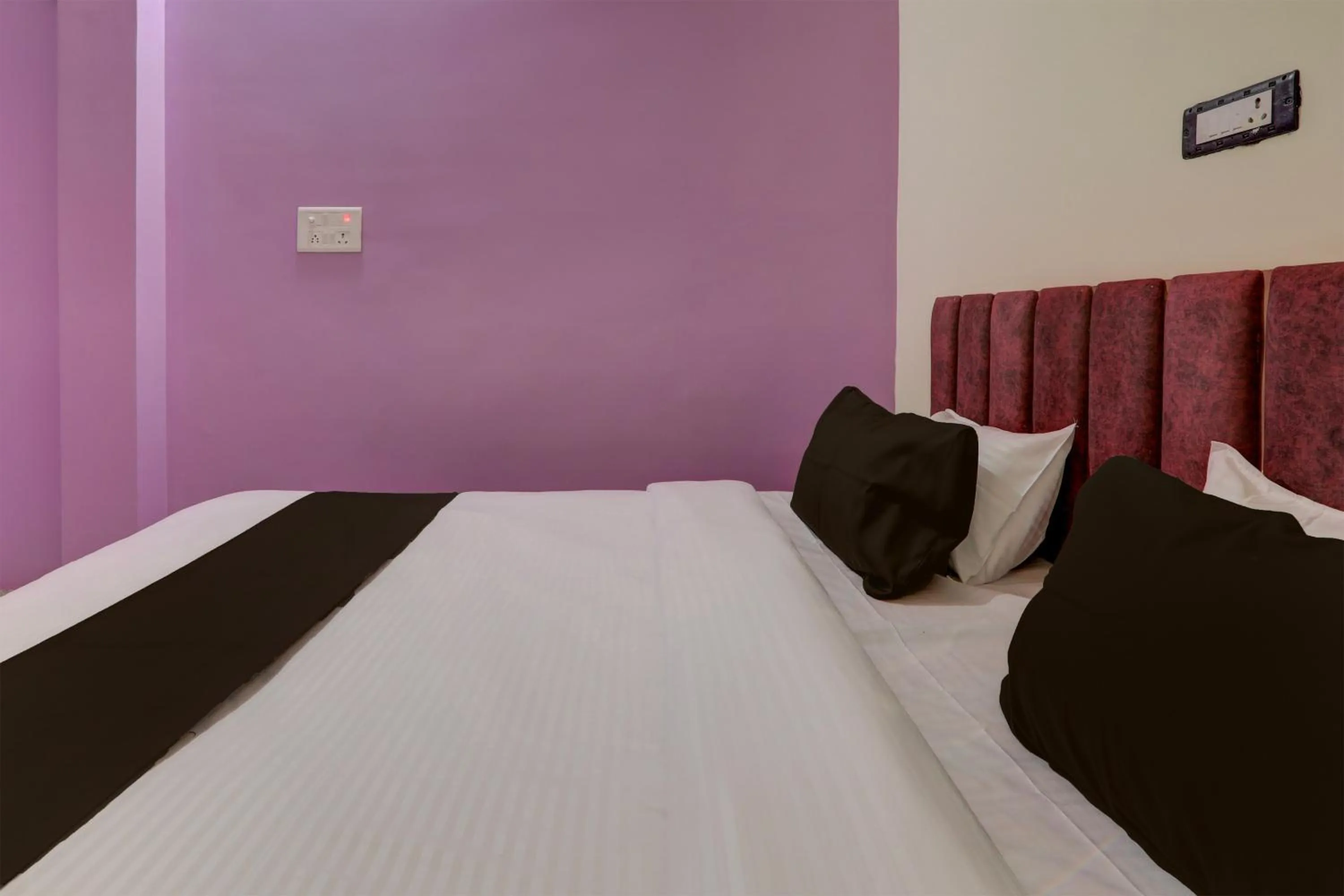 Bedroom, Bed in Hotel O Krishna guest house and restaurant