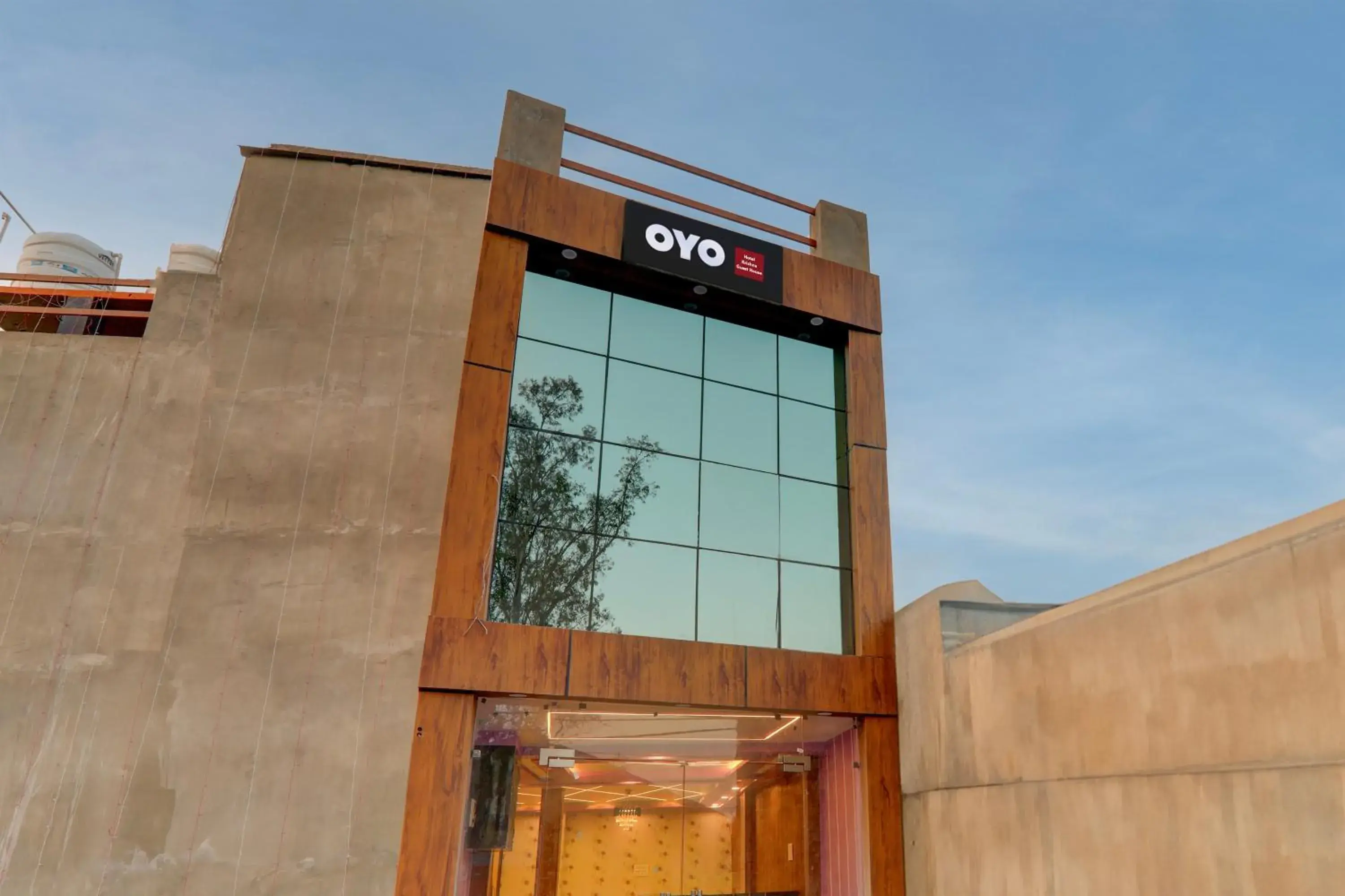 Facade/entrance in Hotel O Krishna guest house and restaurant Facade/entrance in Hotel O Krishna guest house and restaurant