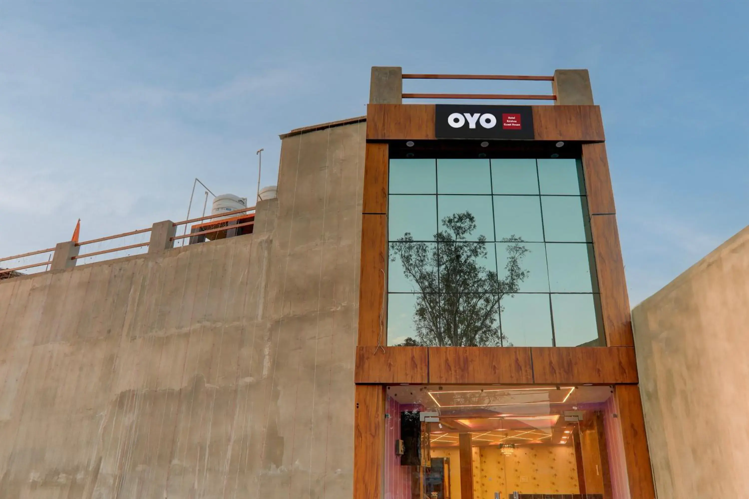 Facade/entrance in Hotel O Krishna guest house and restaurant Facade/entrance in Hotel O Krishna guest house and restaurant