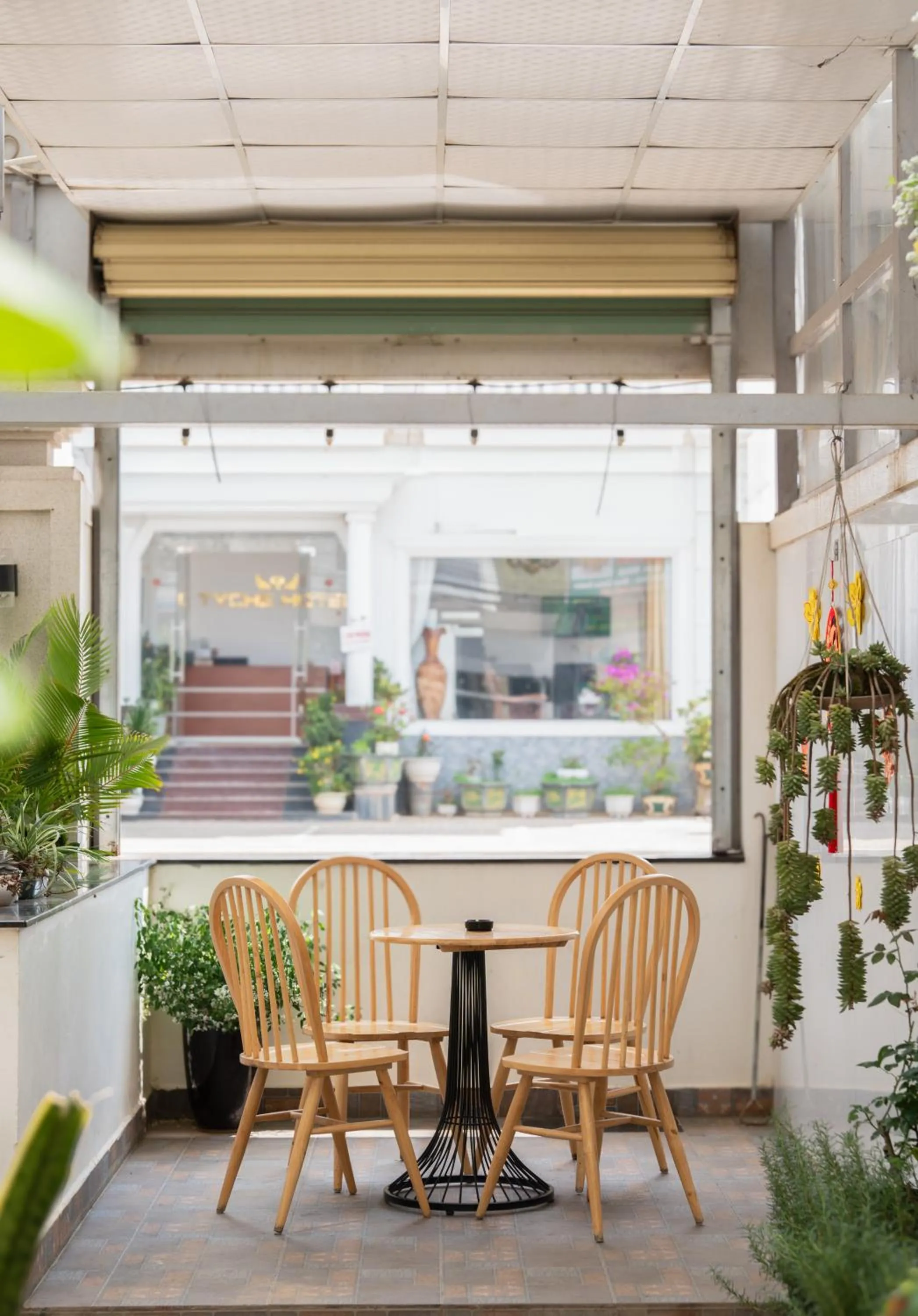 Patio in Nhý Villa Đà Lạt Review