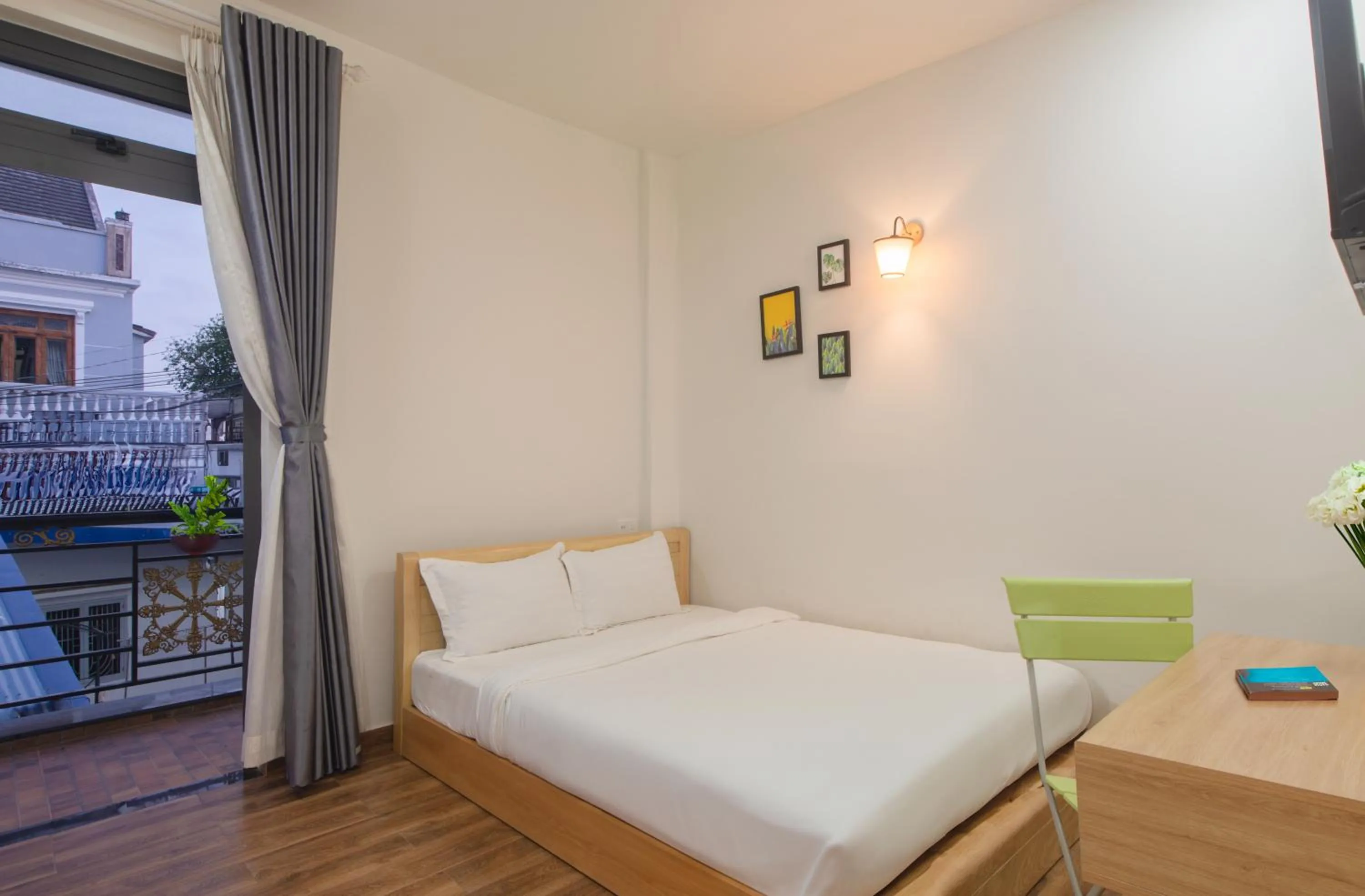 Bed in Nhý Villa Đà Lạt Review