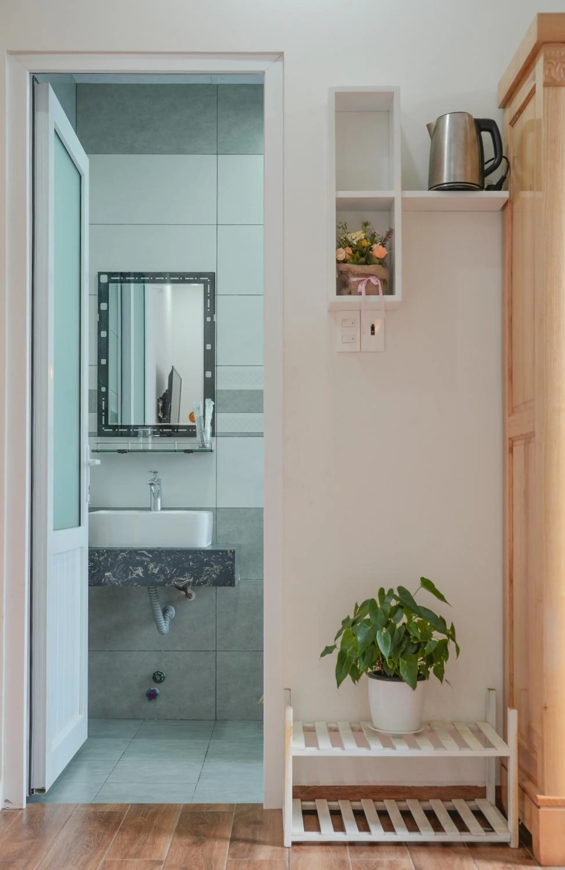 Shower in Nhý Villa Đà Lạt Review