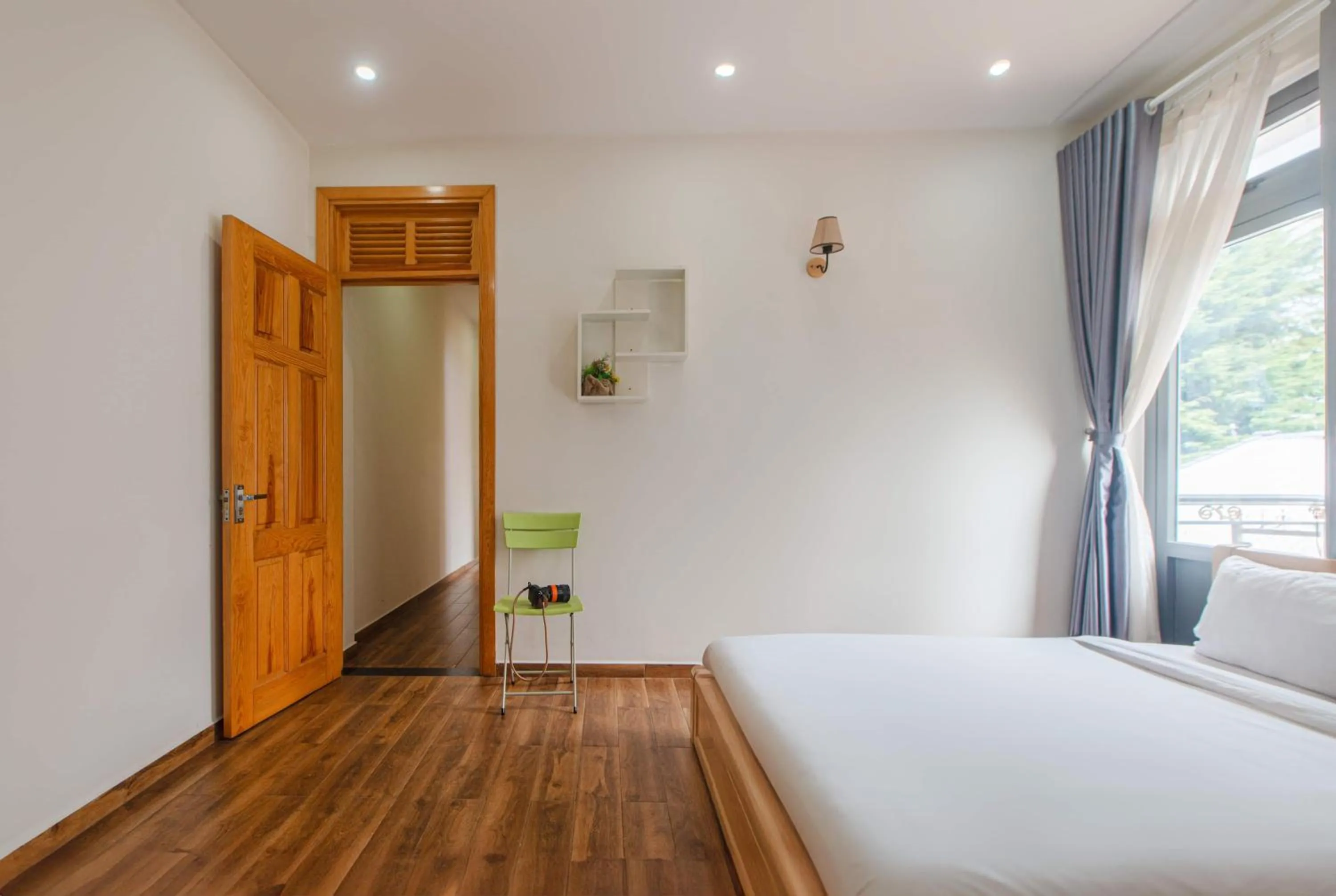 Bed in Nhý Villa Đà Lạt Review