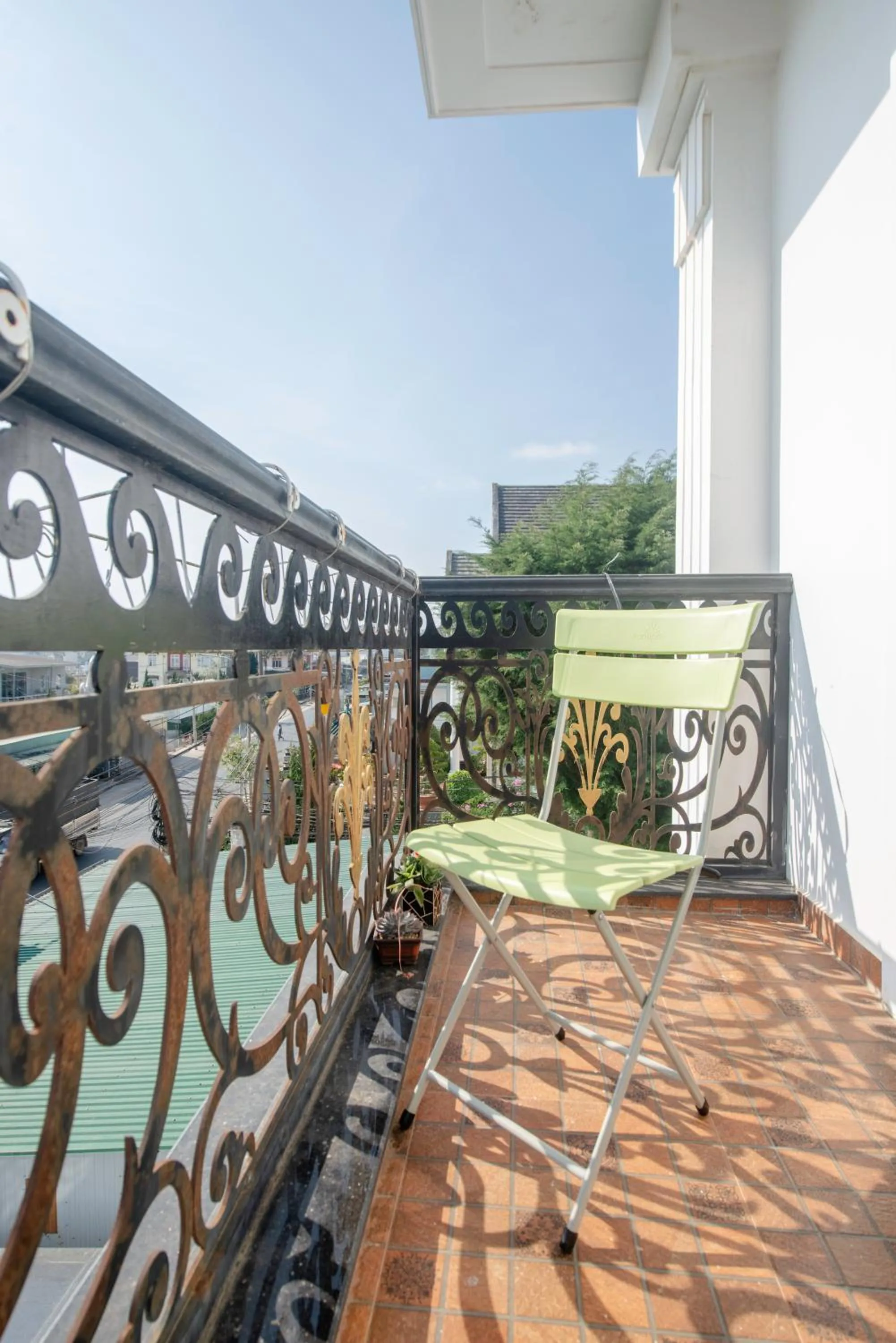 Patio in Nhý Villa Đà Lạt Review