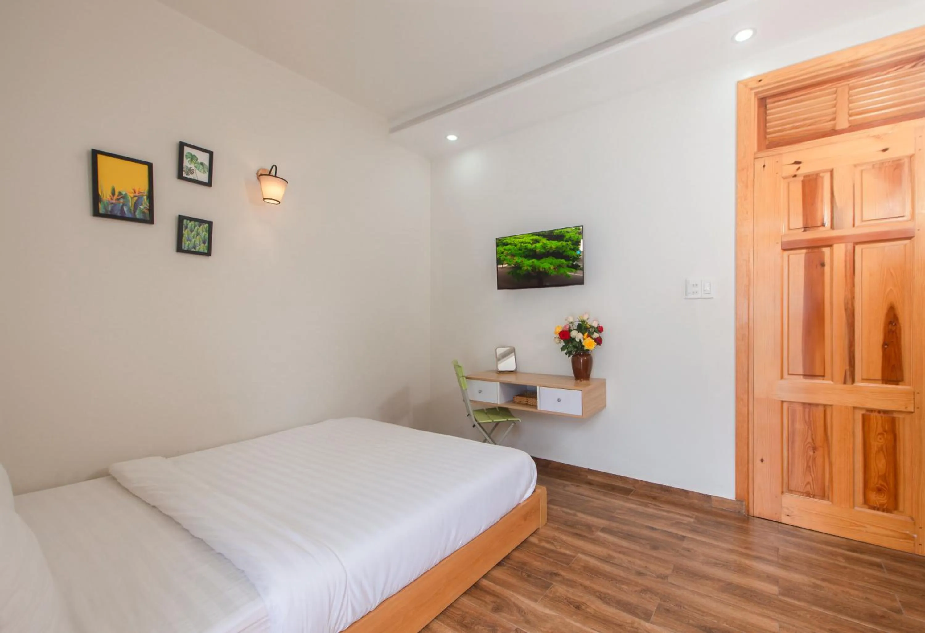 Bed in Nhý Villa Đà Lạt Review