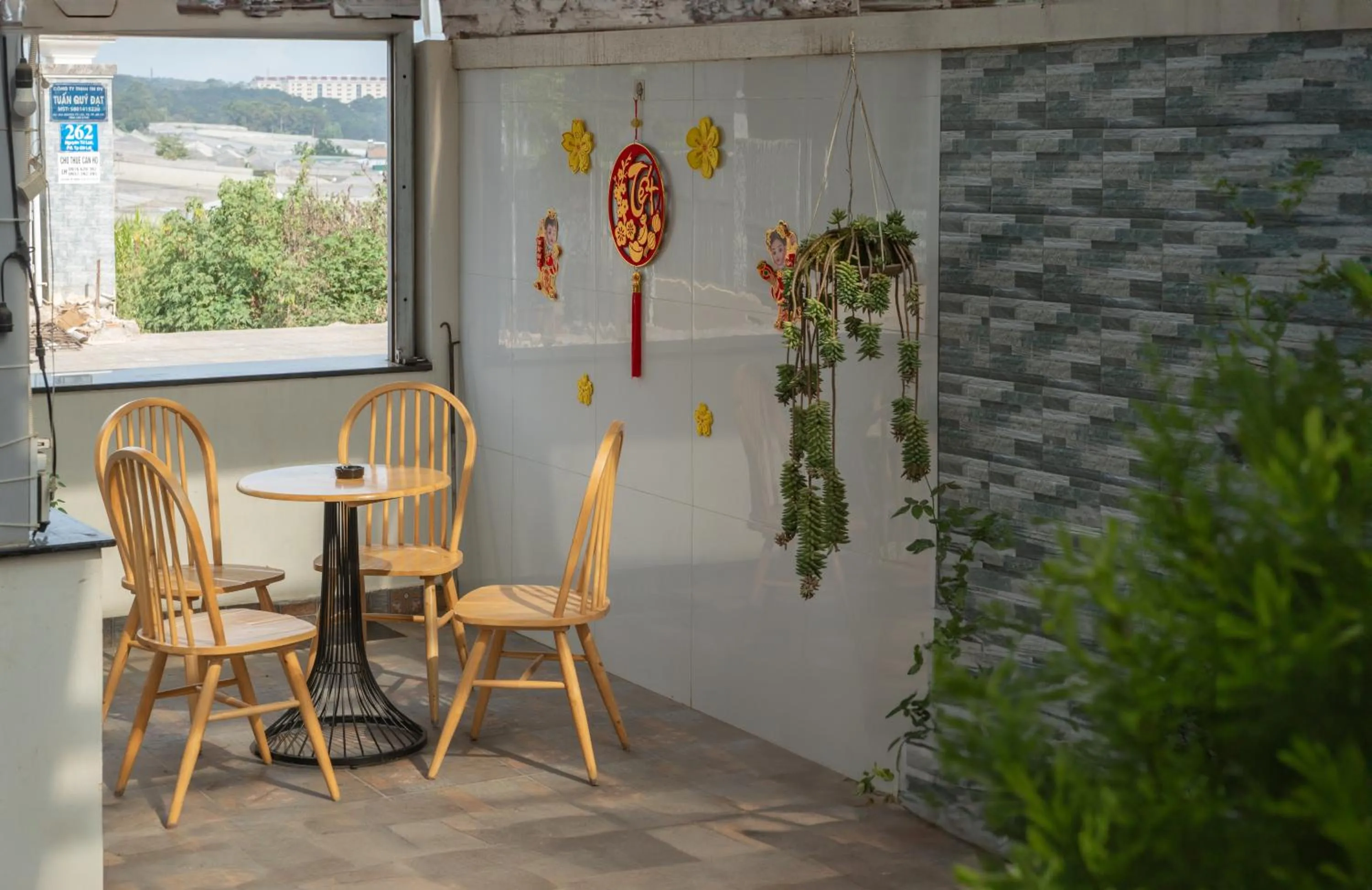 Patio in Nhý Villa Đà Lạt Review