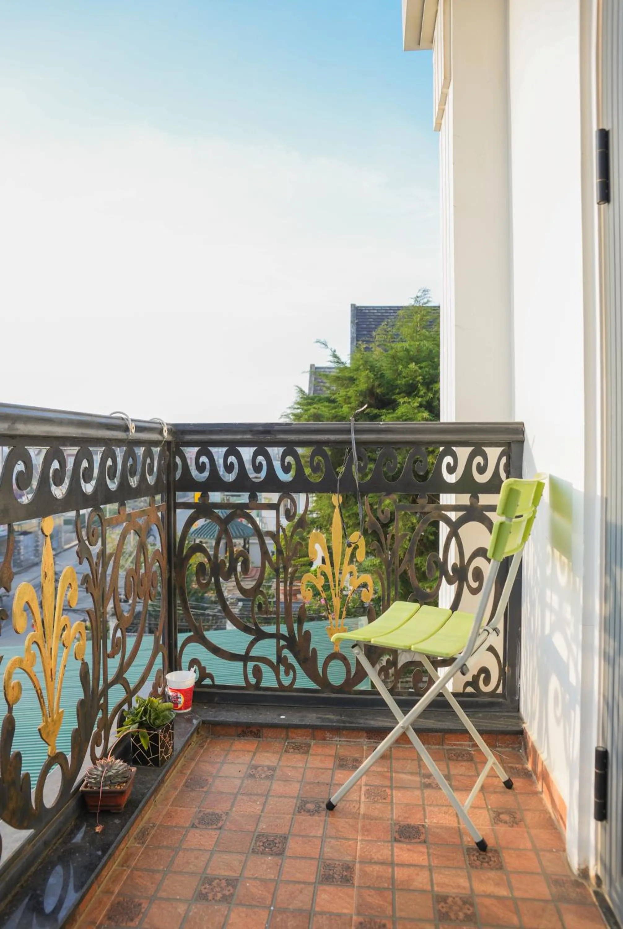 Patio in Nhý Villa Đà Lạt Review