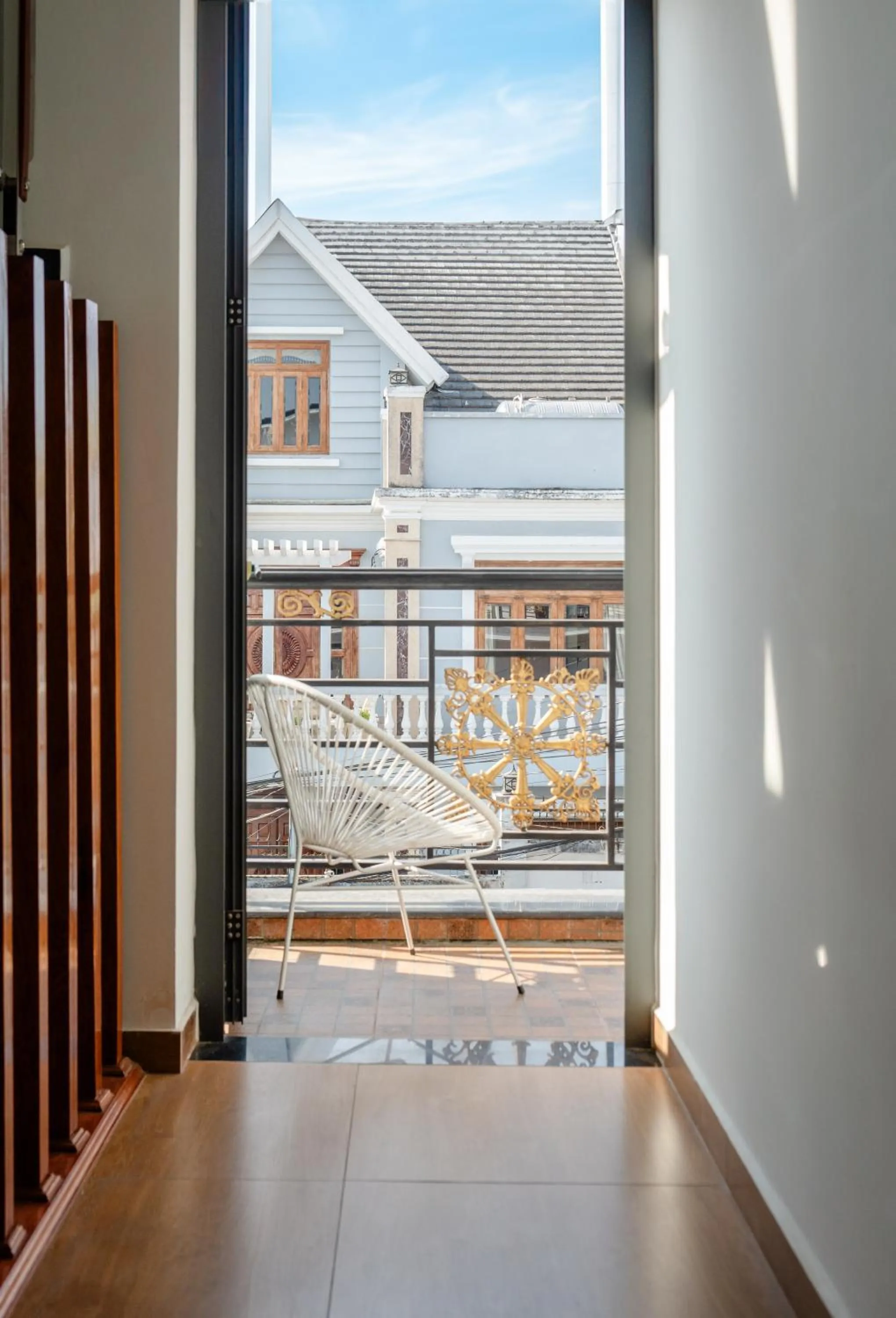 Patio in Nhý Villa Đà Lạt Review